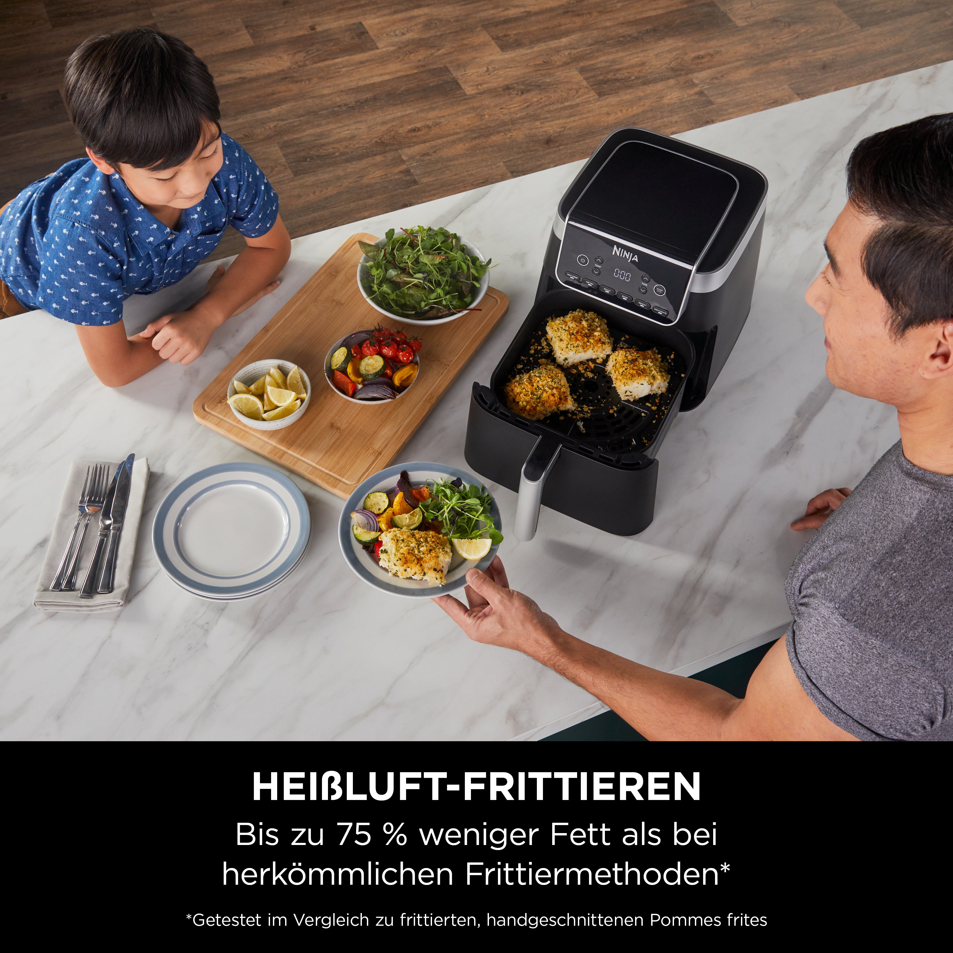Ninja AF180CH Heissluftfritteuse Pro MAX