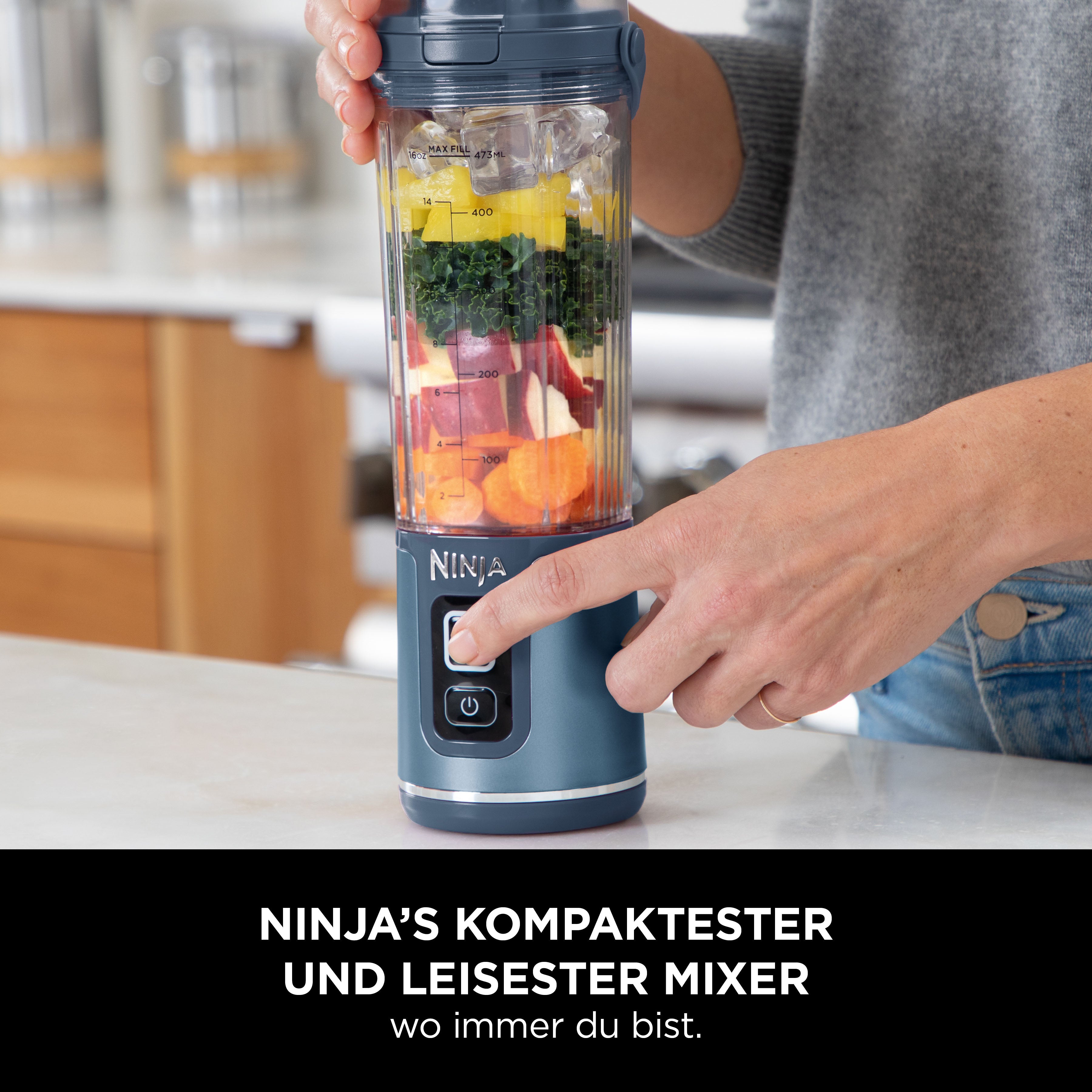 Ninja BC151EUNV Blast Kabelloser Mixer