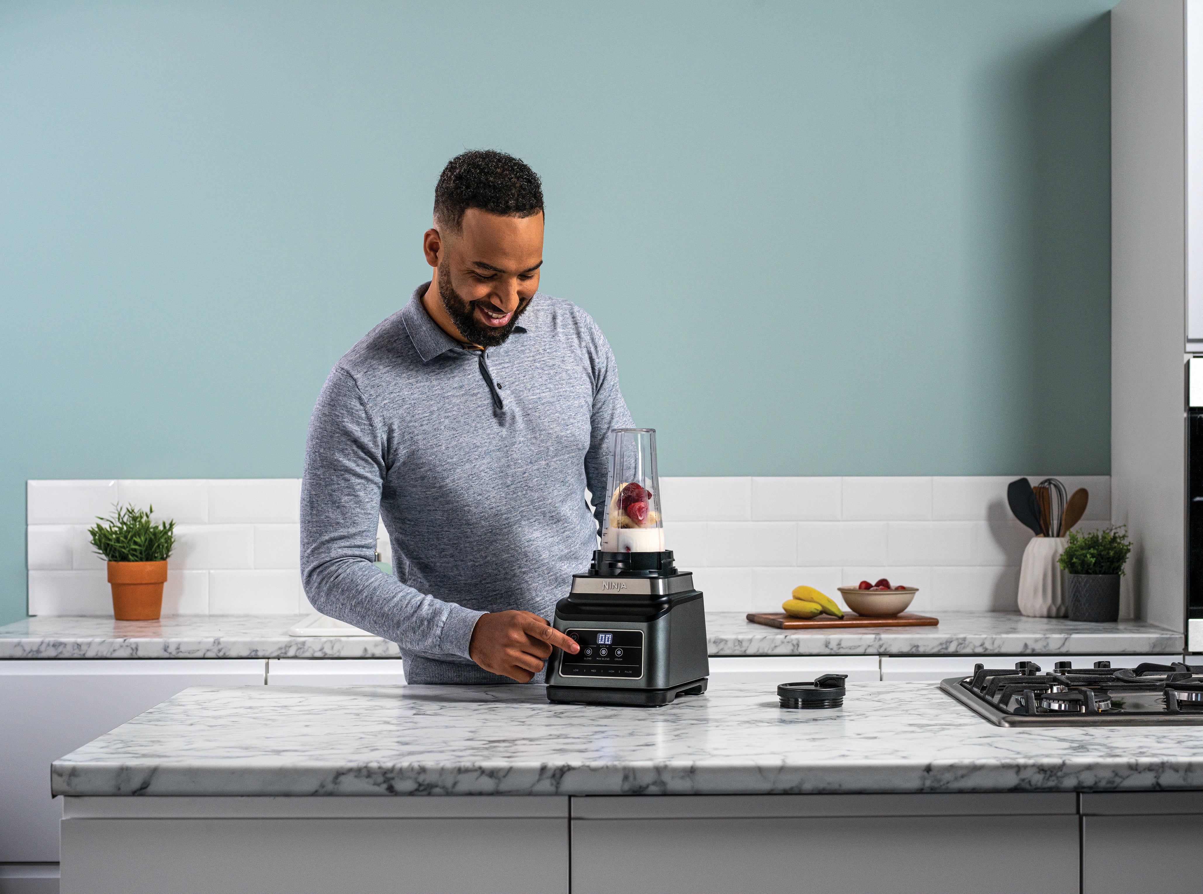 Ninja BN750CH 2-in-1-Mixer mit Auto-iQ