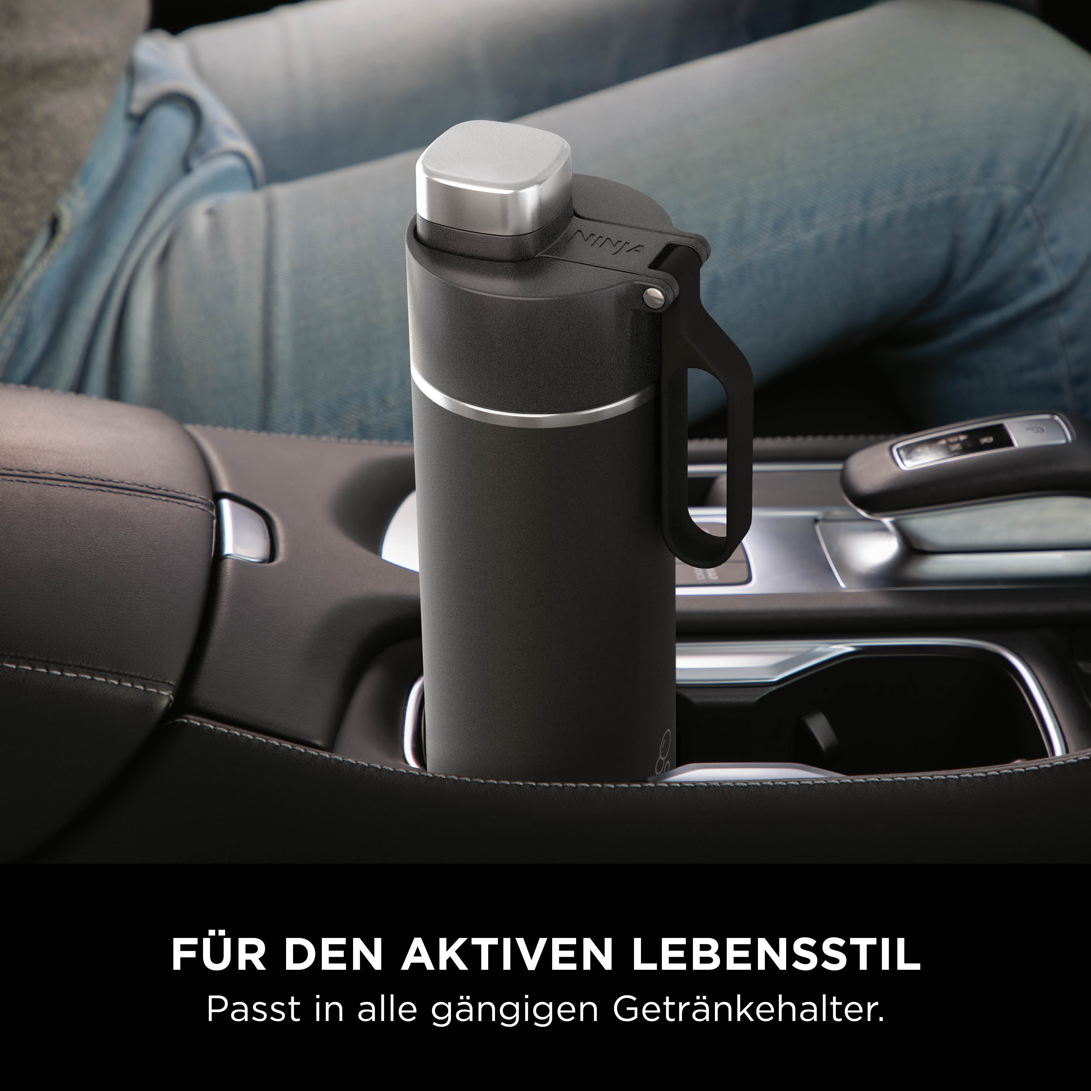 Ninja DW1801EUUKBK Thirsti 530 ml Reiseflasche