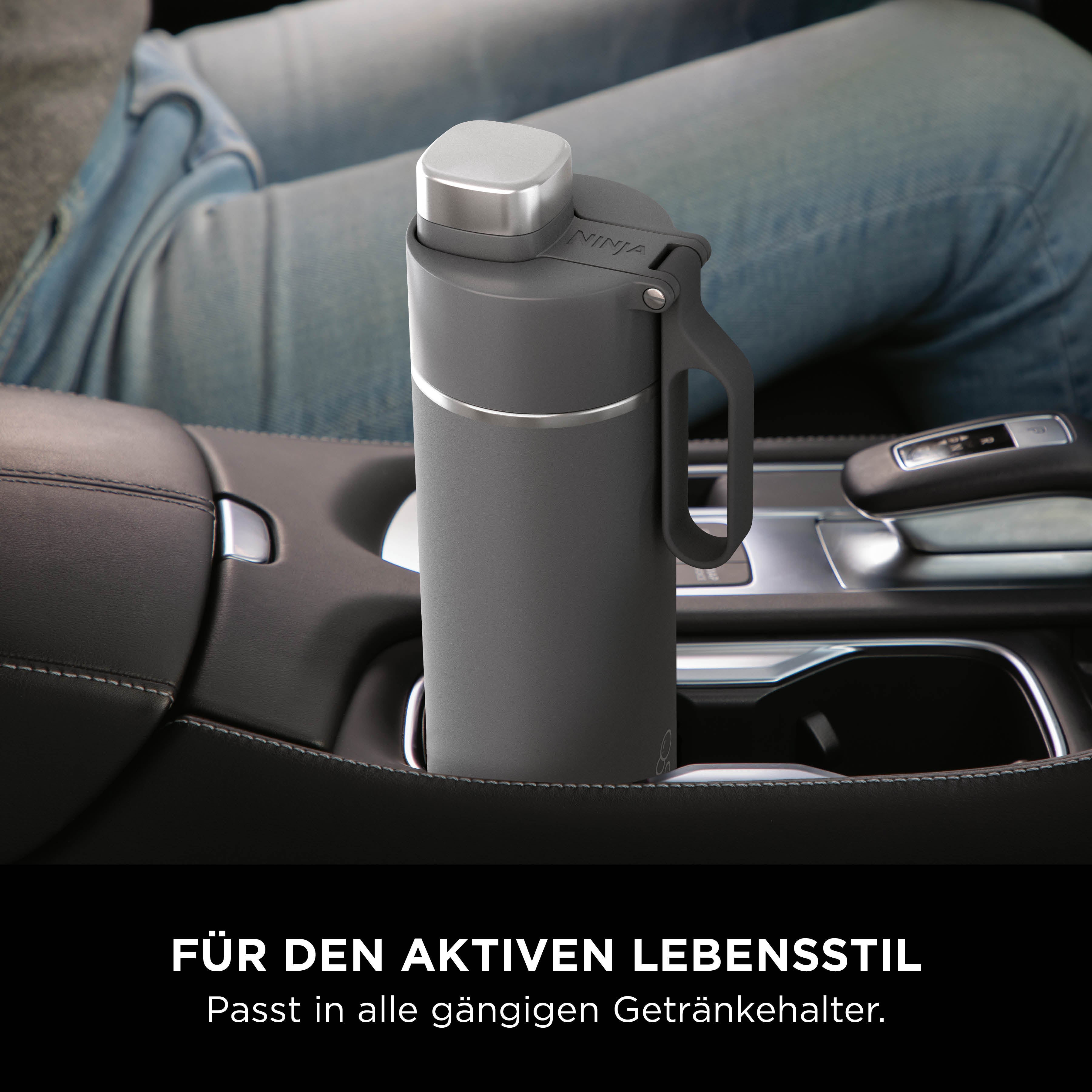 Ninja DW2401EUUKGY Thirsti 700 ml Reiseflasche