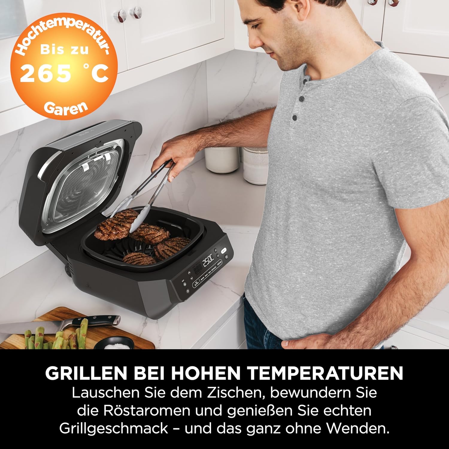Ninja EG351CH 5in1 Grill und Heißluftfritteuse