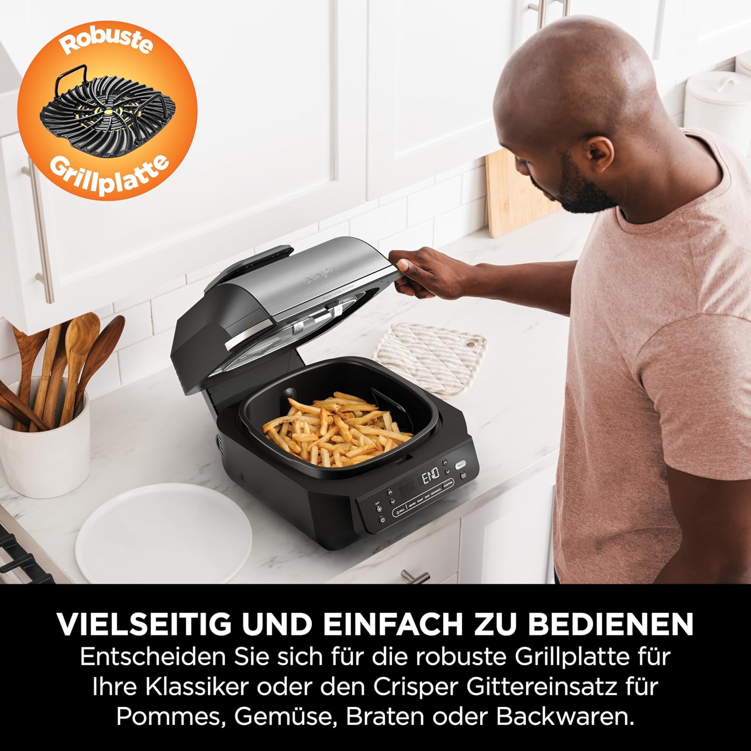 Ninja EG351CH 5in1 Grill und Heißluftfritteuse