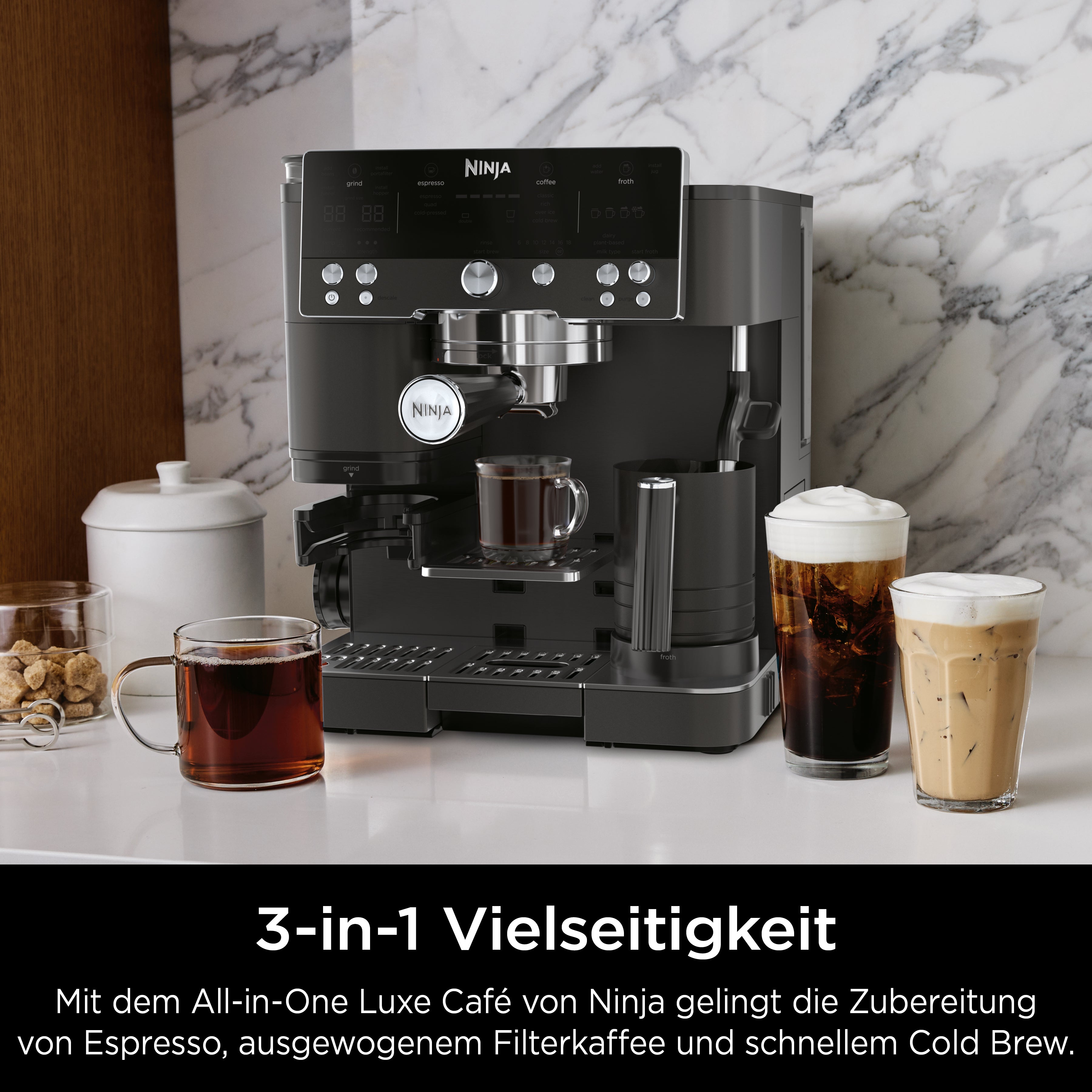 Ninja ES601CHBK Luxe Café Premier Kaffeemaschine