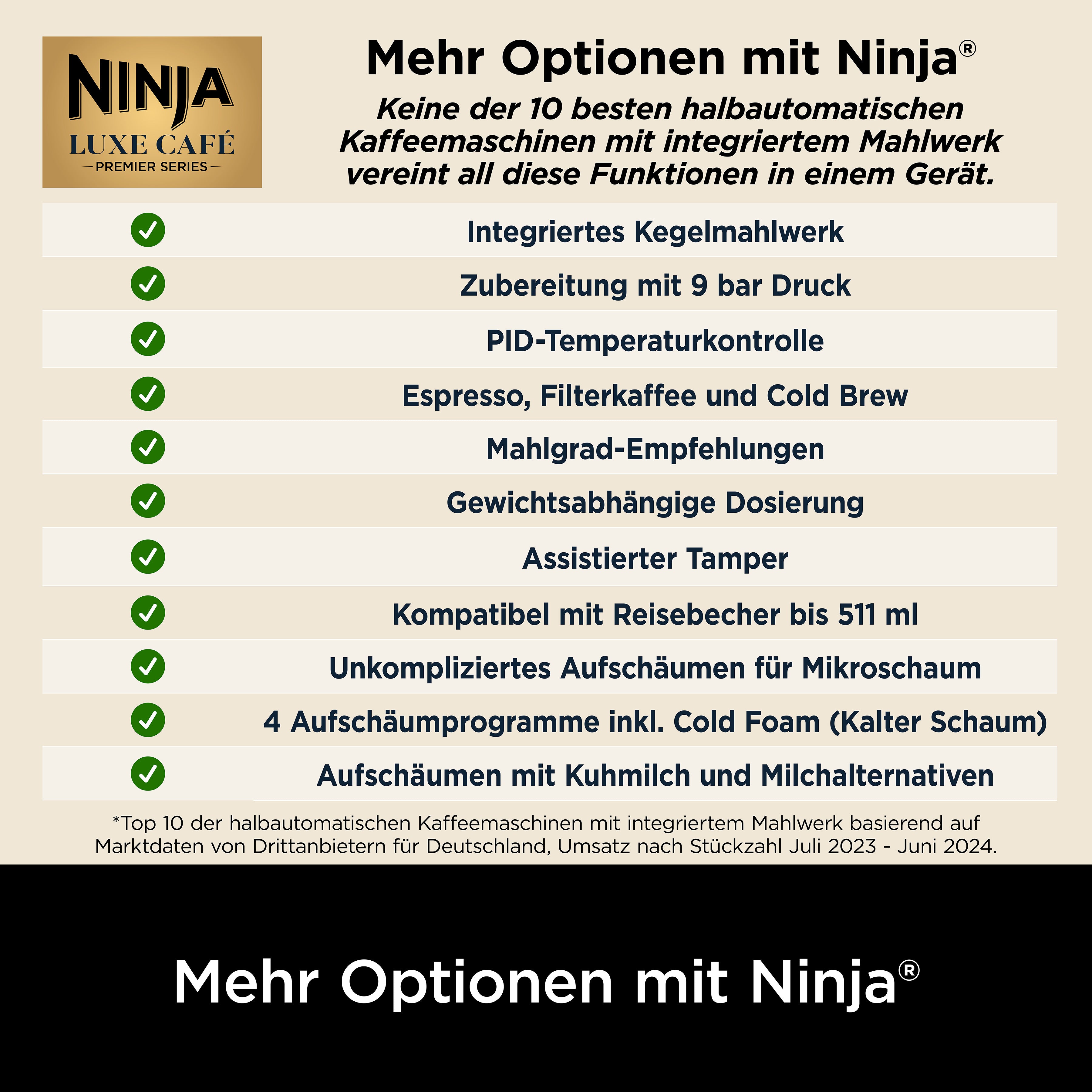 Ninja ES601CH Luxe Café Premier Kaffeemaschine
