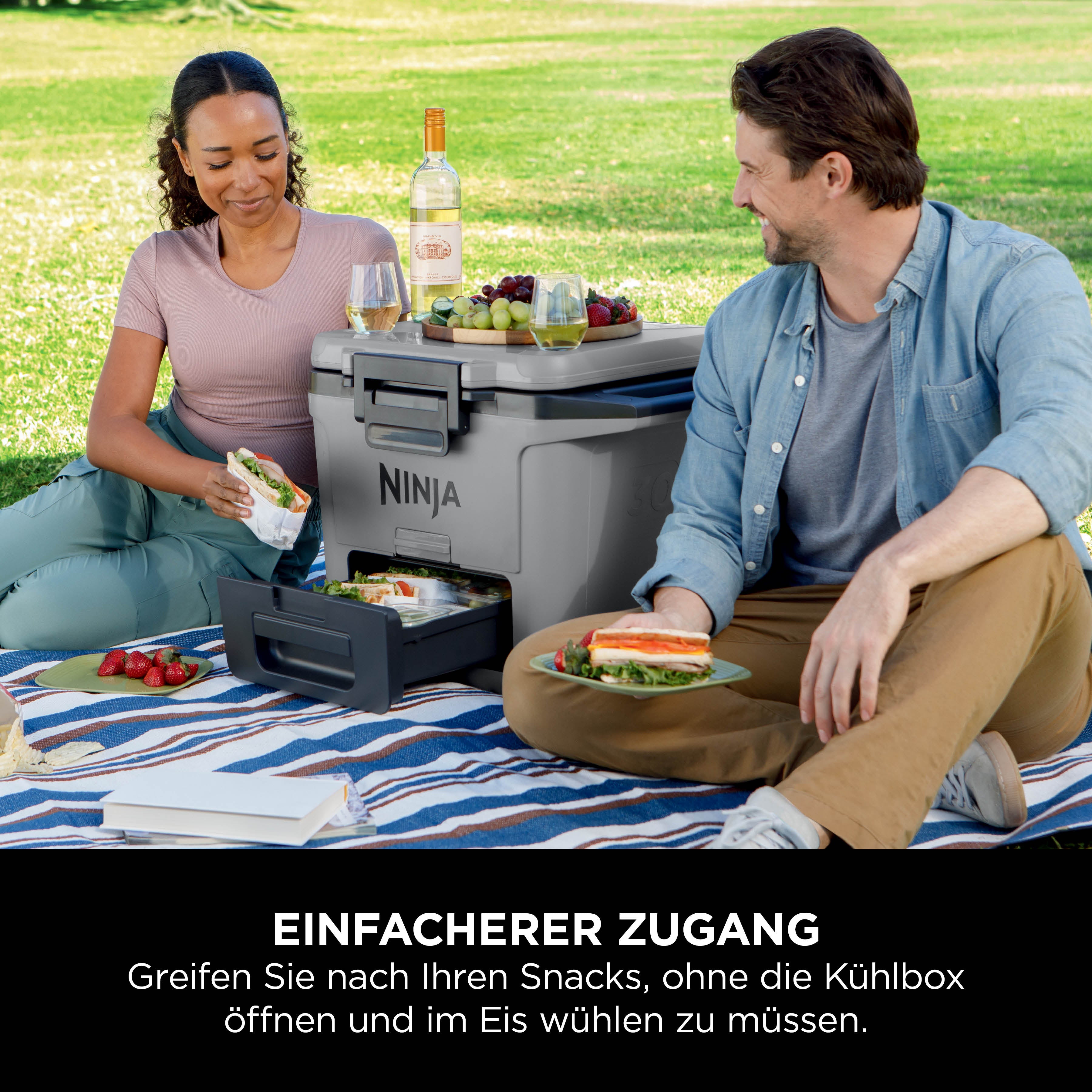 Ninja FrostVault 28 L Kühlbox mit Trockenzone