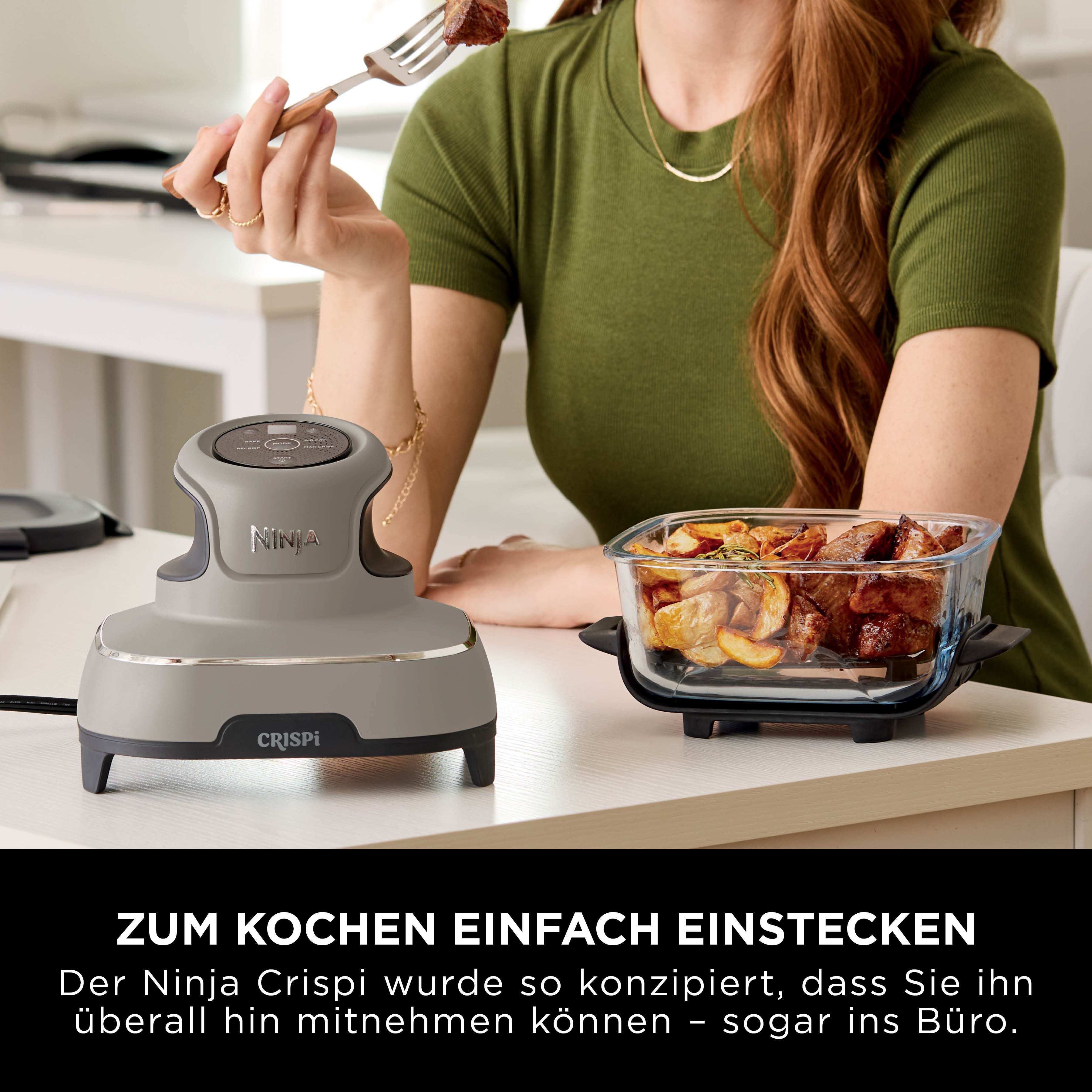Ninja FN101CHGD Crispi 4-in-1 Heissluftfritteuse