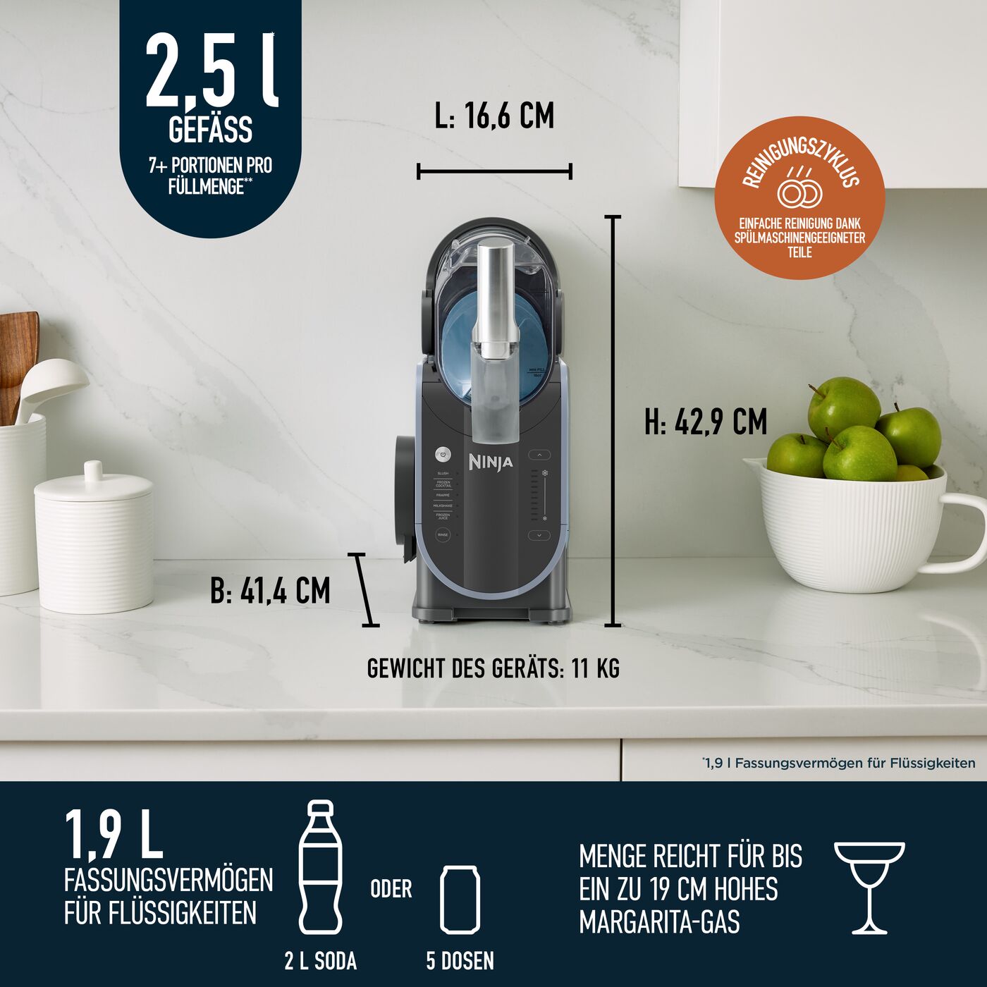 Ninja FS301CH Slushi Eisgetränkmaschine