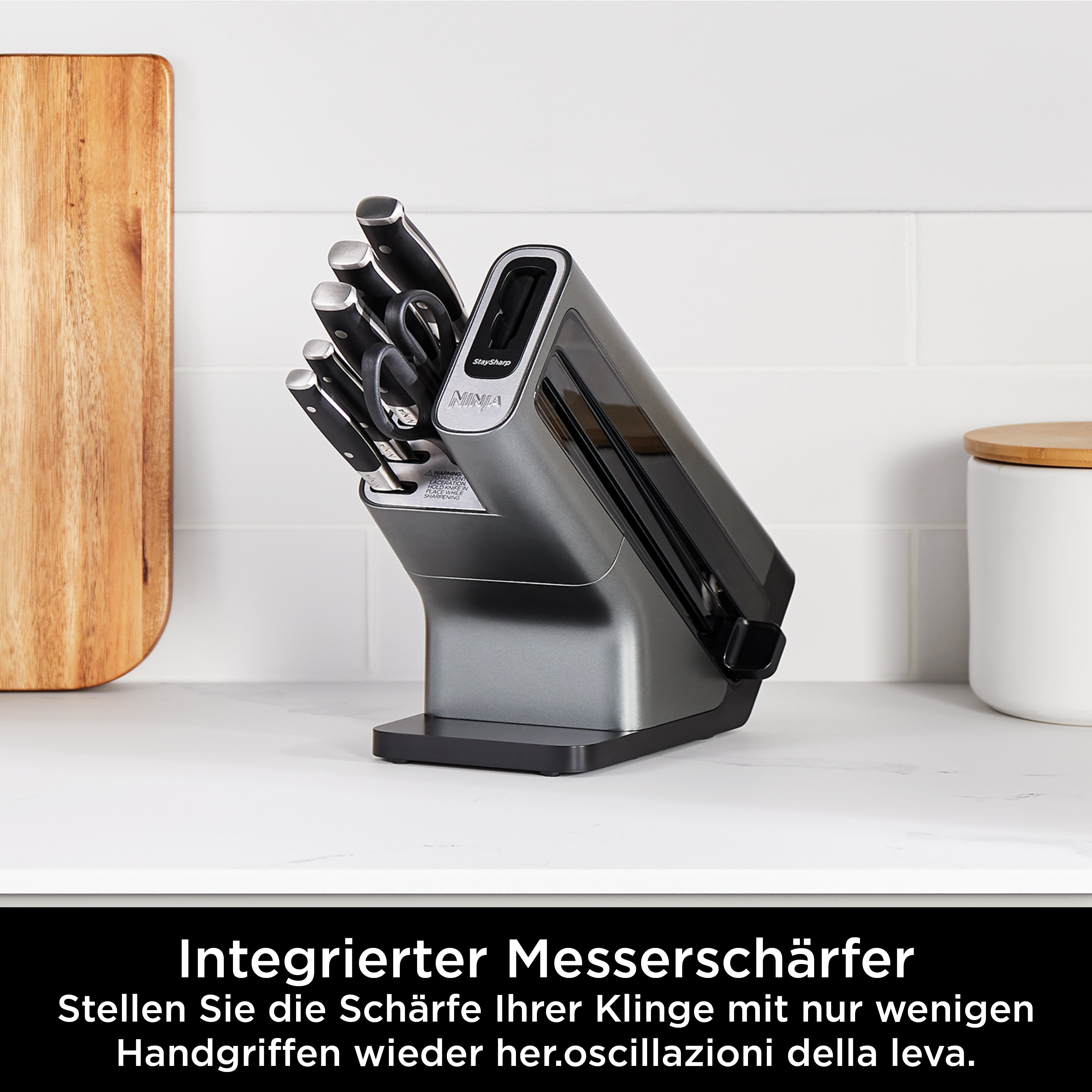 Ninja K32006EU Foodi StaySharp Messerblock