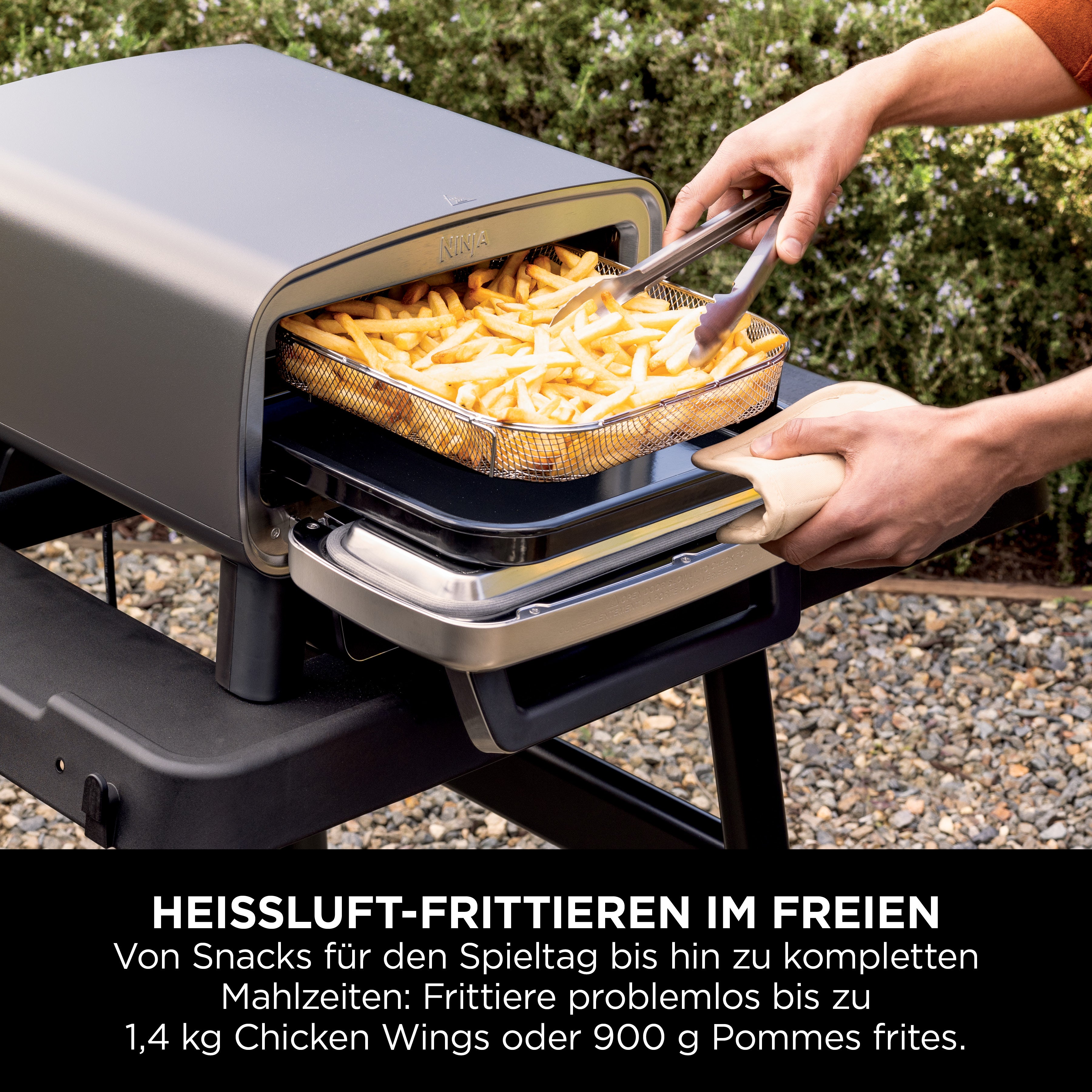 Ninja MO201CH Outdoor-Pizzaofen & Fritteuse