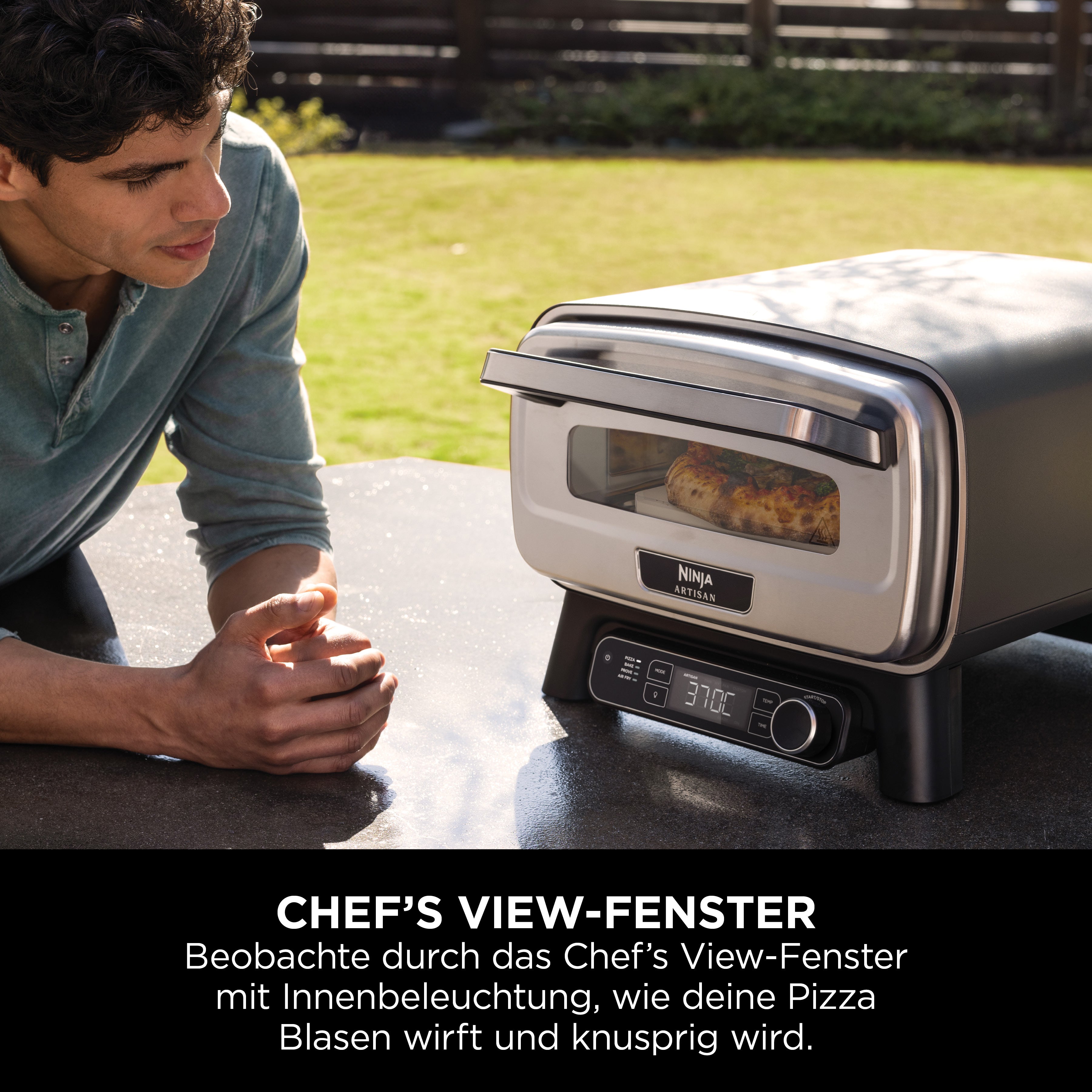 Ninja MO201CH Outdoor-Pizzaofen & Fritteuse