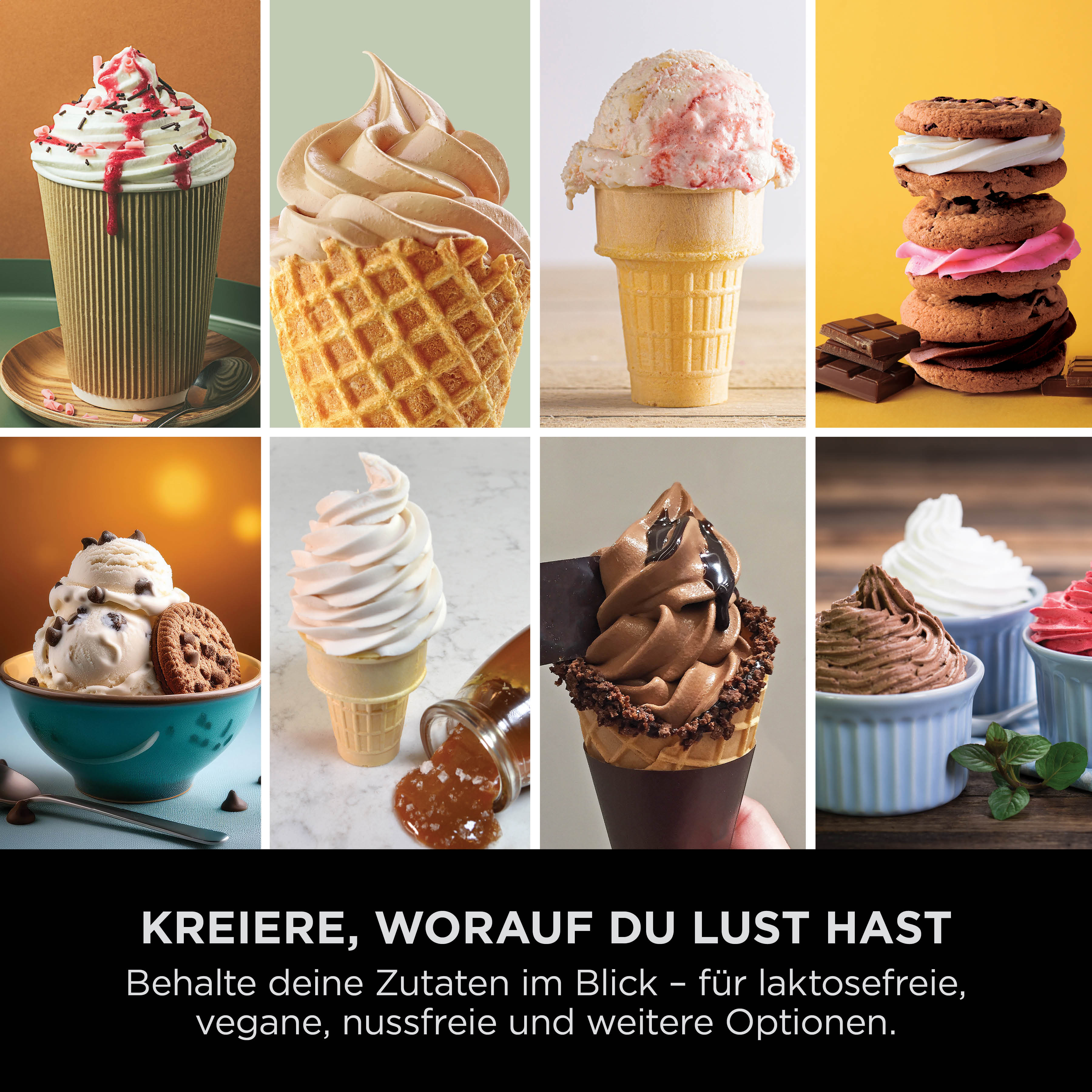 Ninja CREAMI Swirl Eismaschine NC701CH