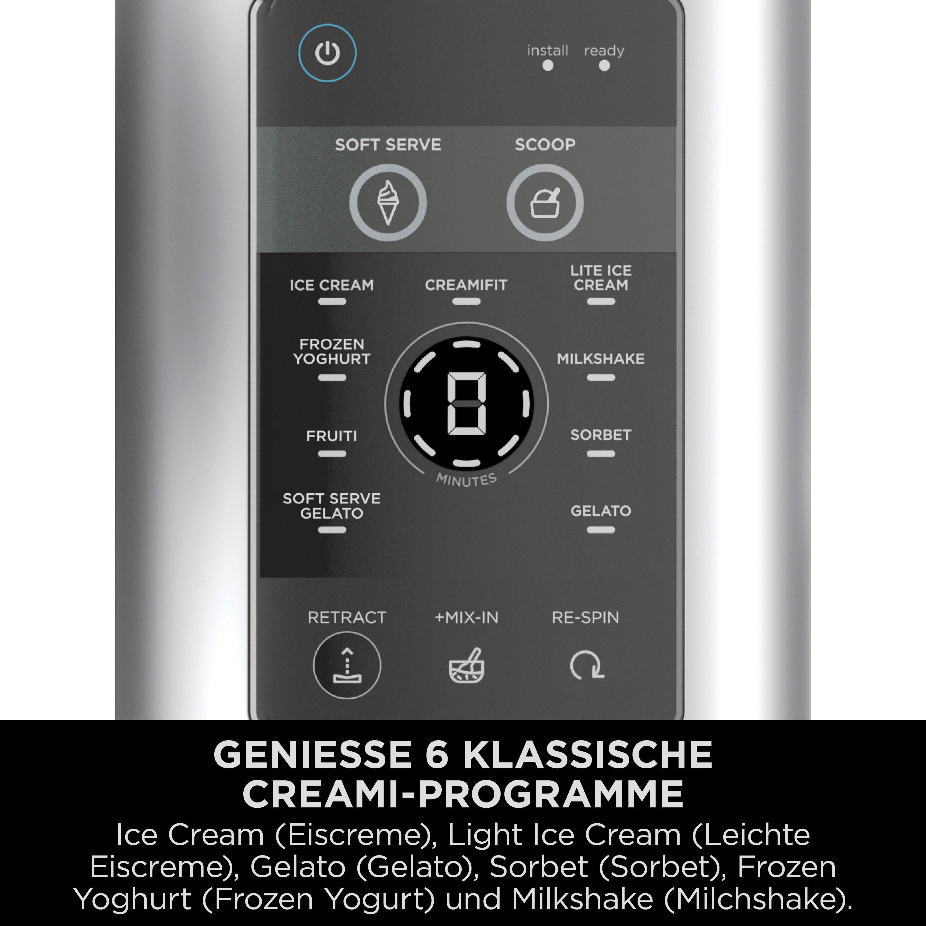 Ninja CREAMI Swirl Eismaschine NC701CH