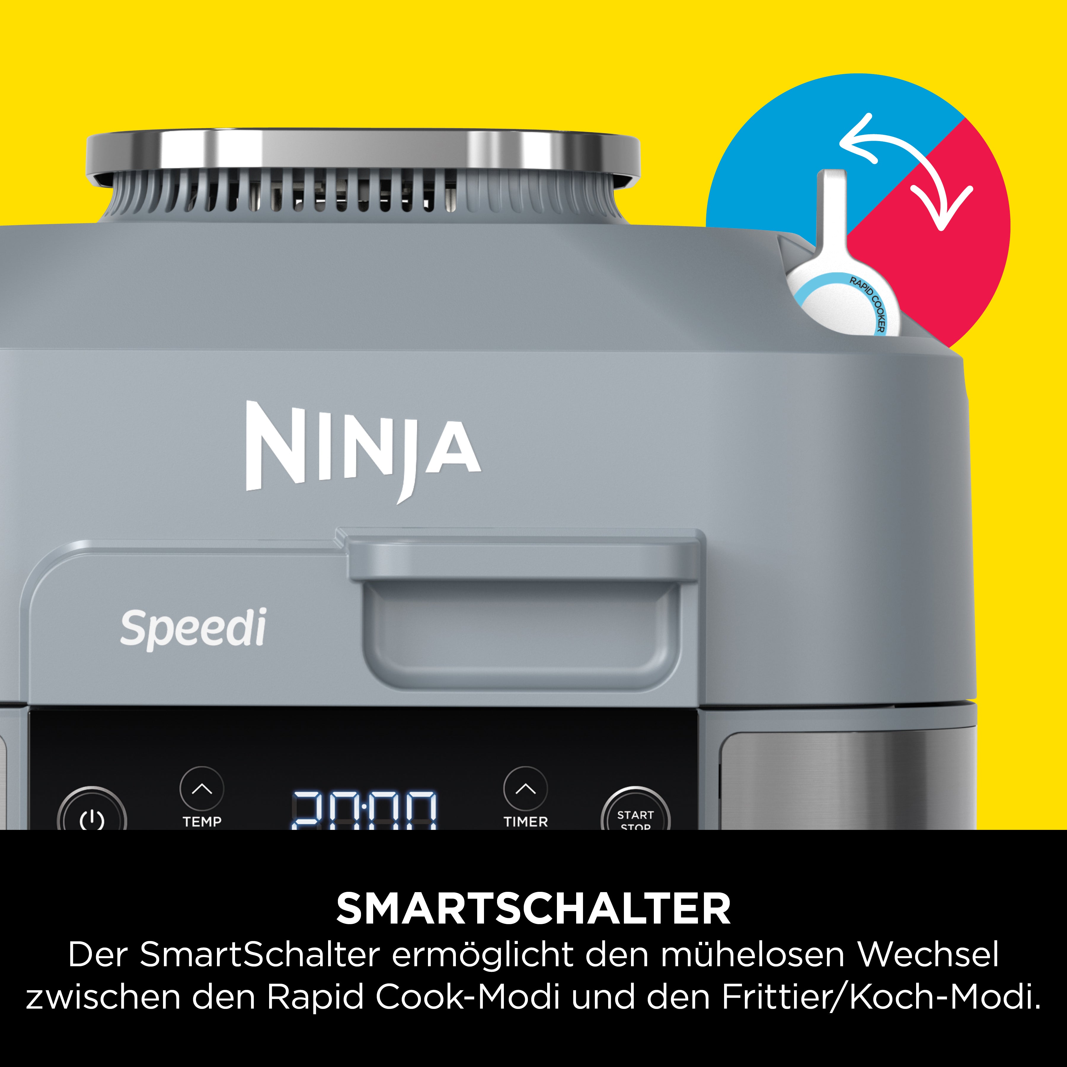 Ninja SPEEDI Air Fryer & Rapid Cooking System