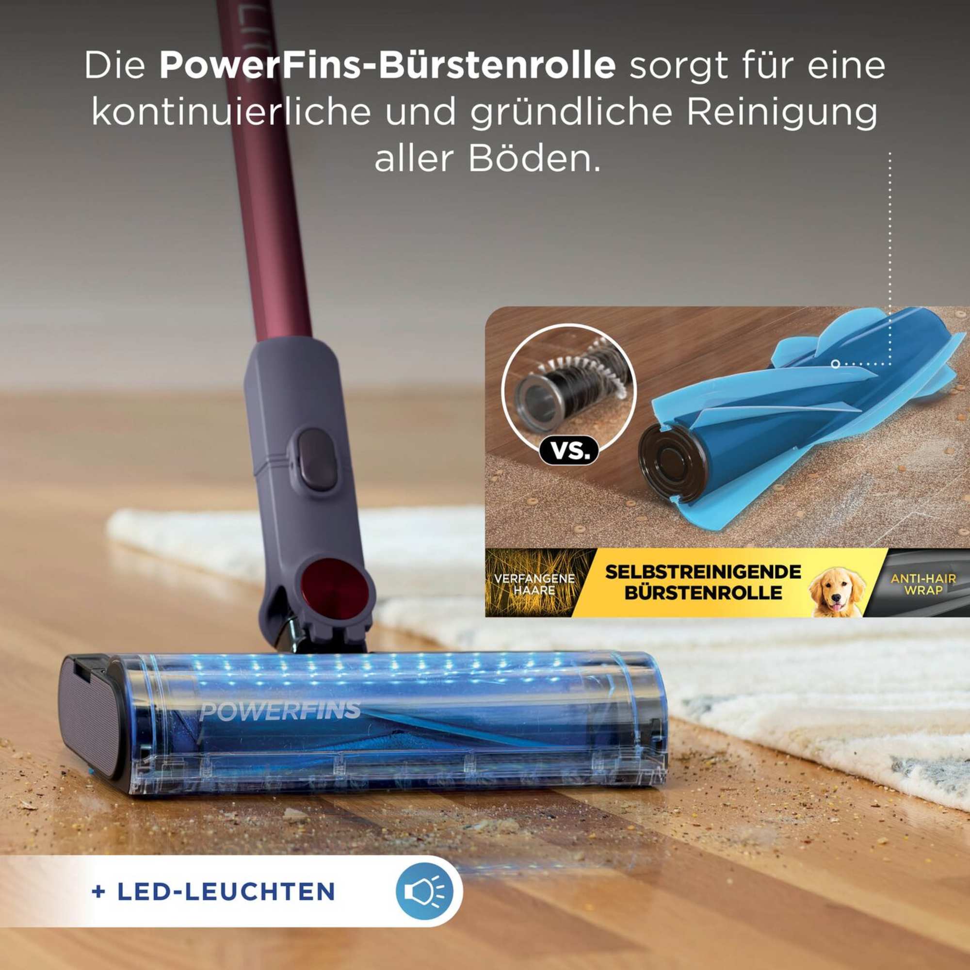 Shark BU1621CH PowerLite Akku-Staubsauger