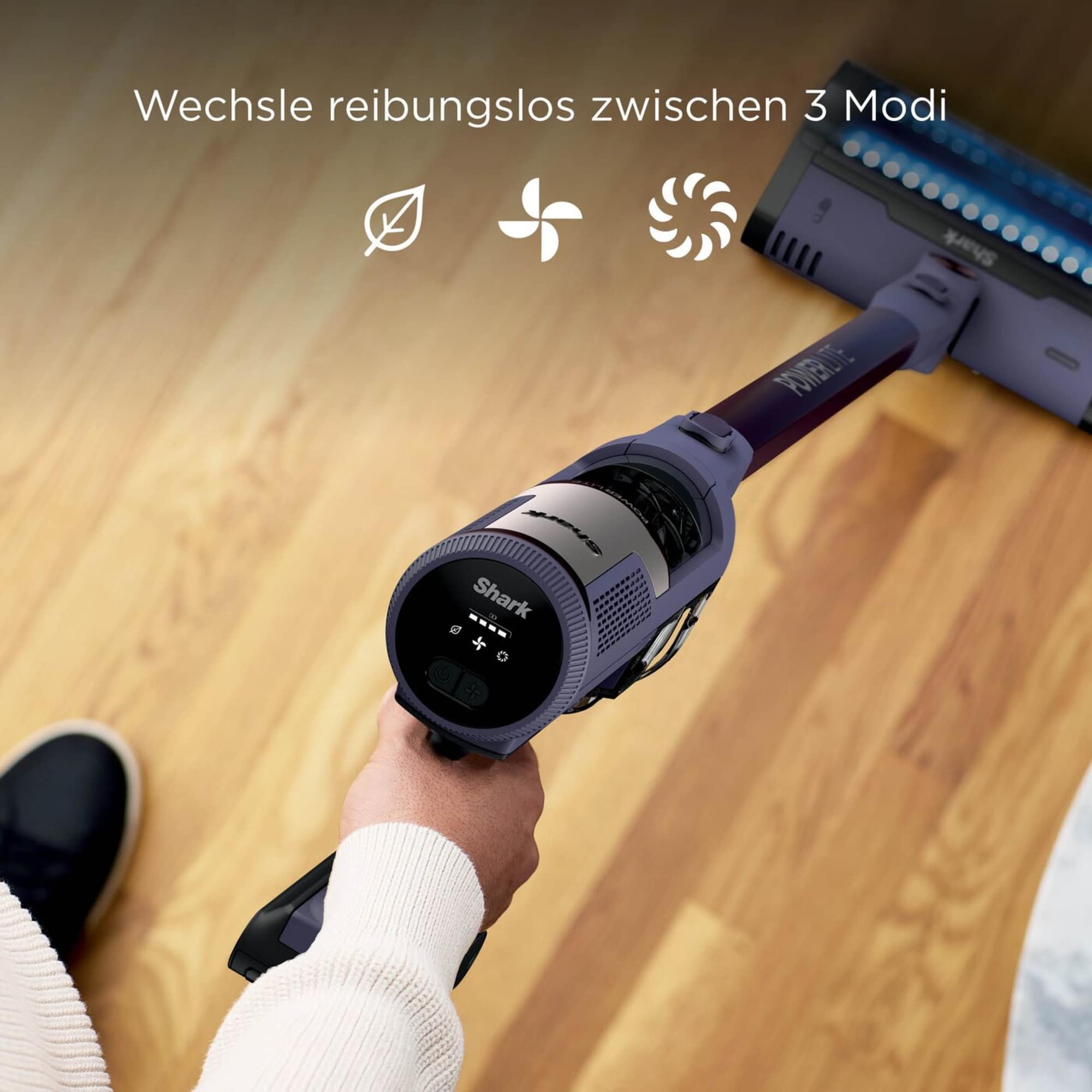 Shark BU1621CH PowerLite Akku-Staubsauger