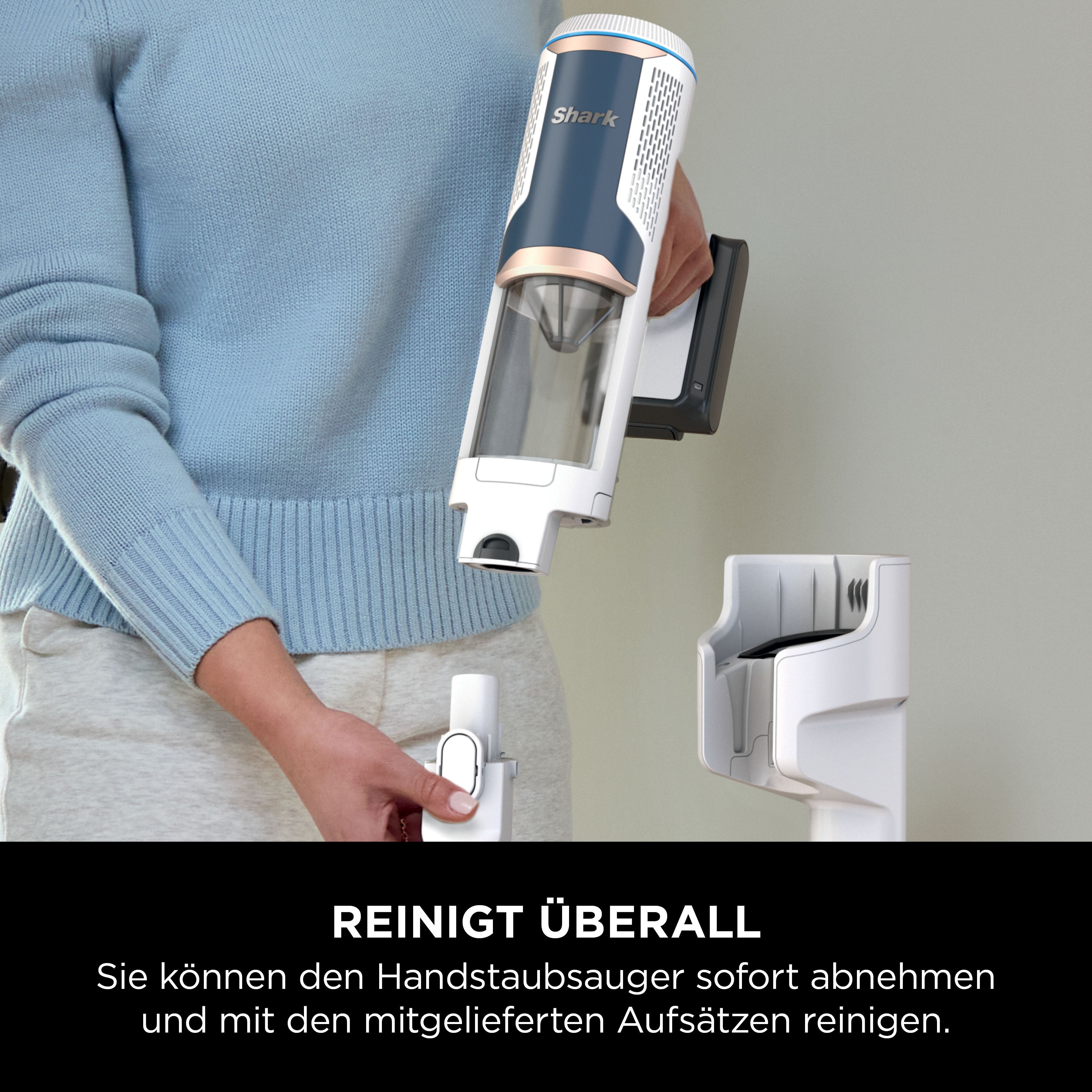 Shark BU3521CH Clean & Empty Akku-Staubsauger