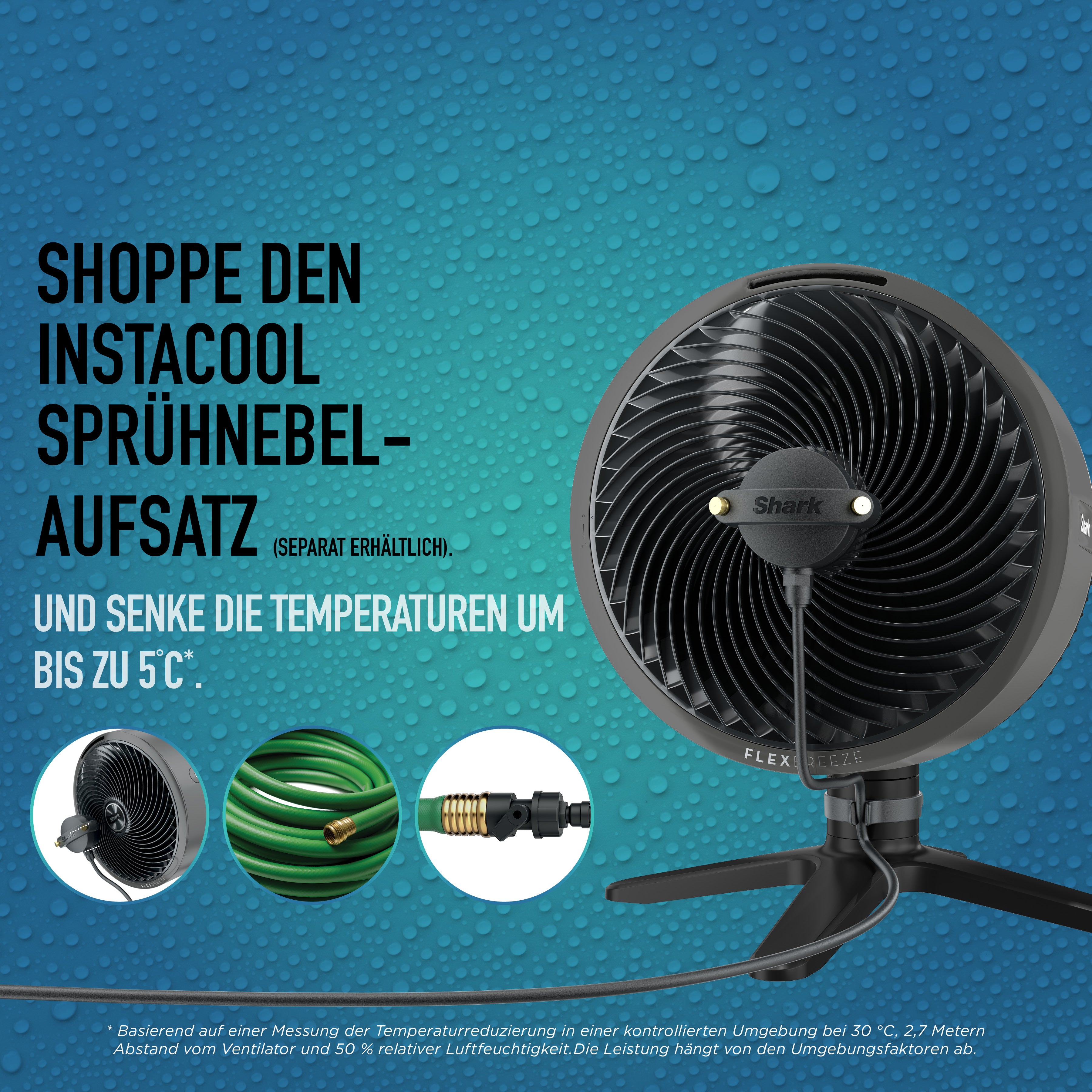 Shark FA150CH FlexBreeze TableMate Ventilator