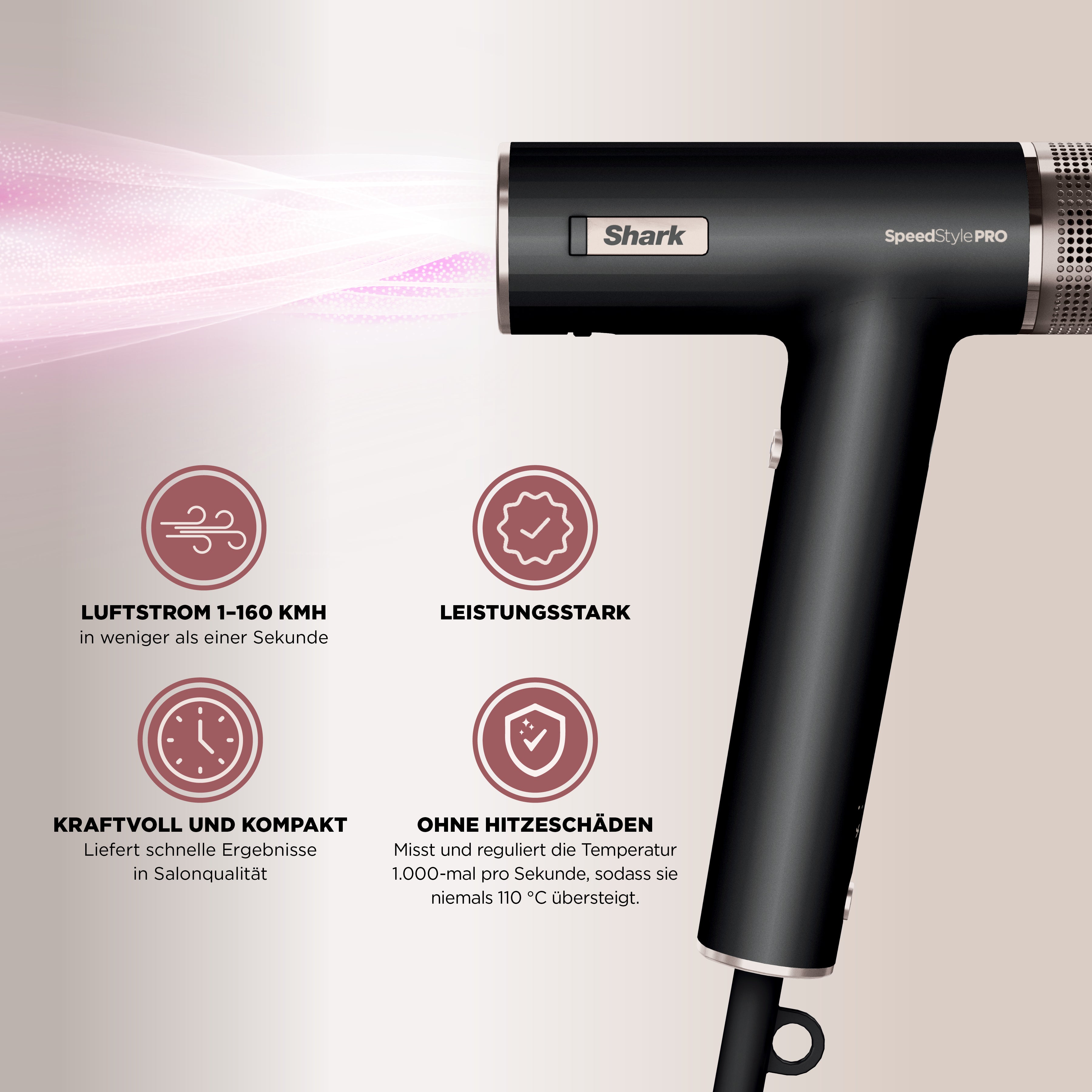 Shark HD752CH SpeedStyle Pro Haartrockner