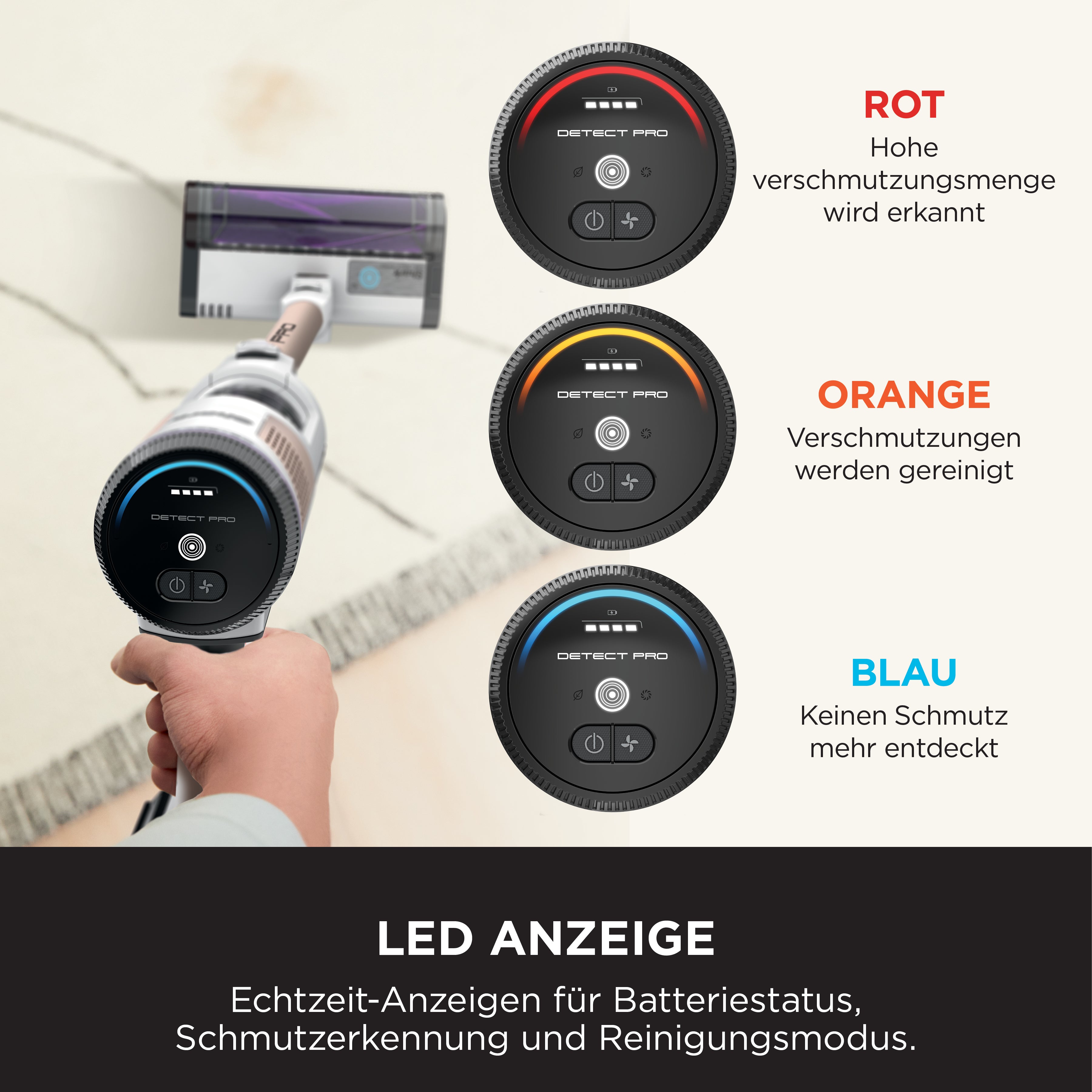 Shark IW3611CH Detect Pro Akku Staubsauger mit Absaugstation
