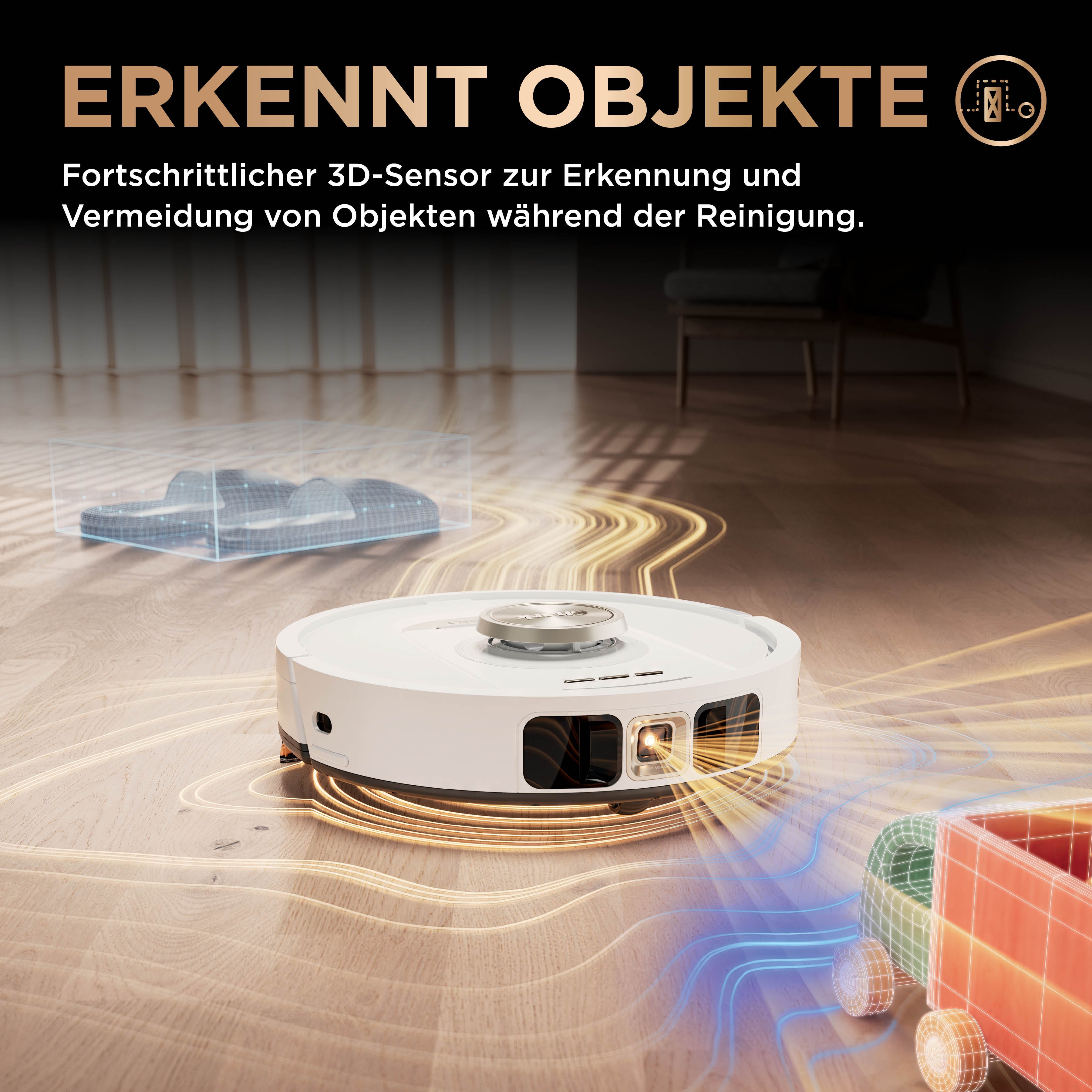 Shark RV2800ZECHWH 2-in-1 Saug- und Wischroboter