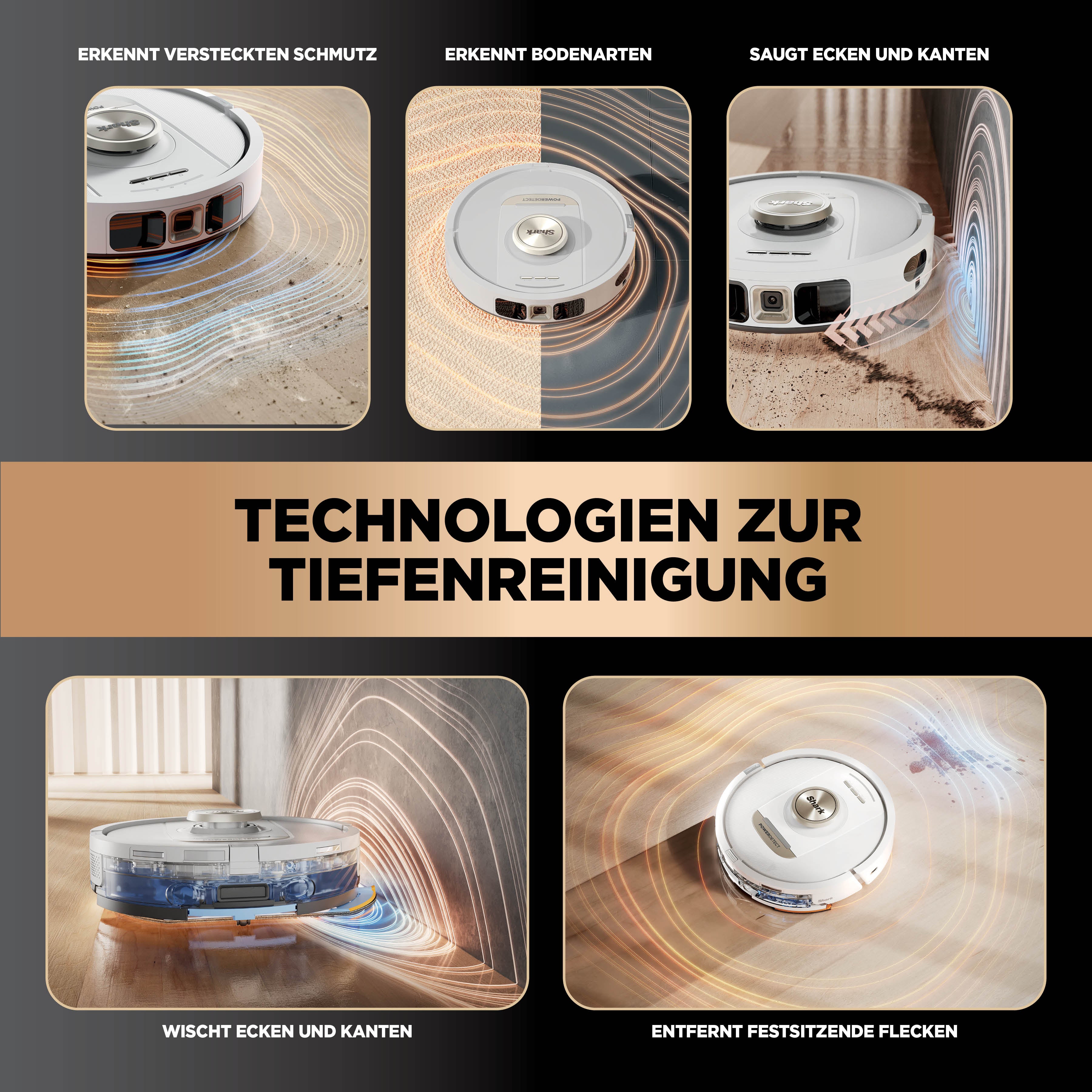 Shark RV2800ZECHWH 2-in-1 Saug- und Wischroboter