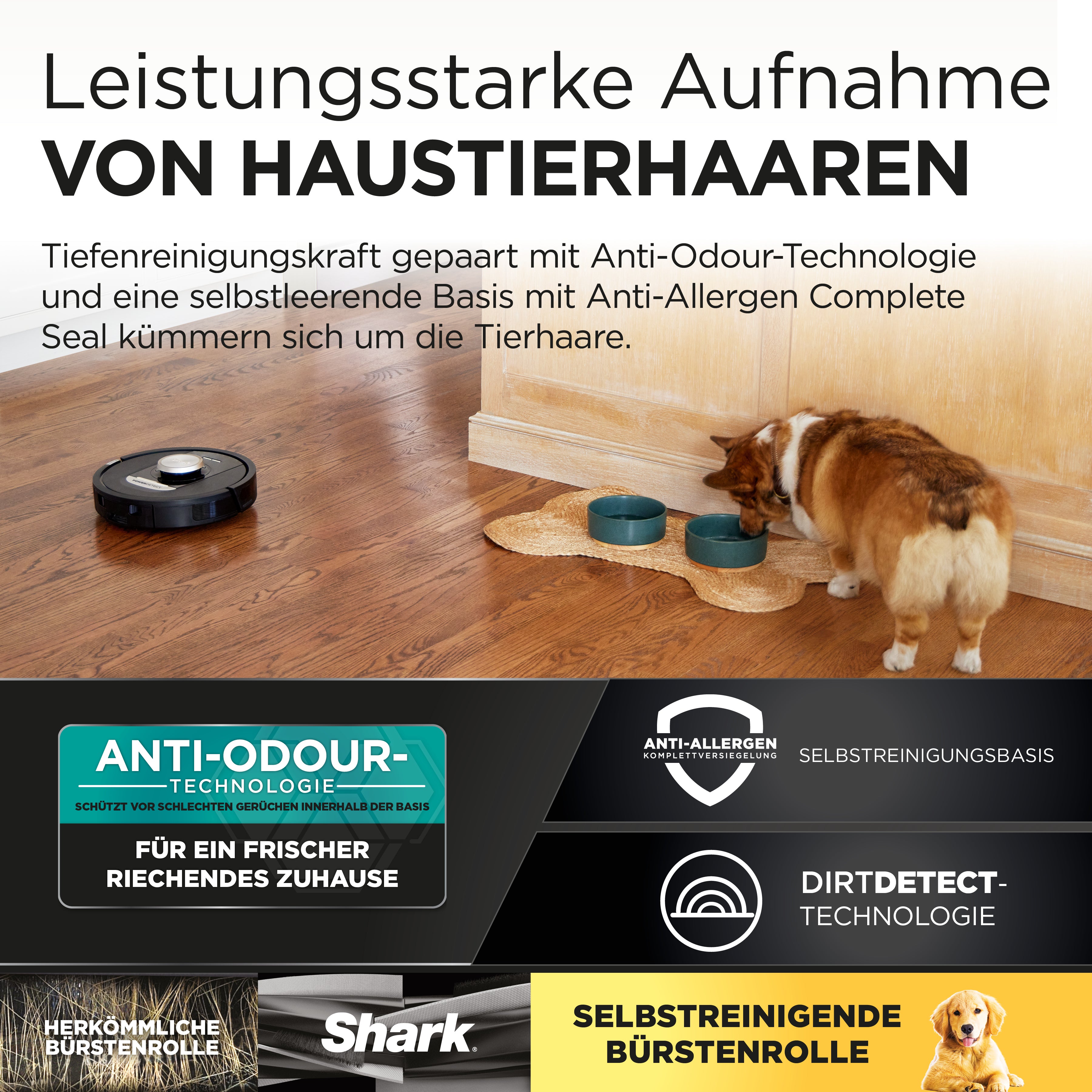 Shark RV2820VECH Self-Empty Saugroboter