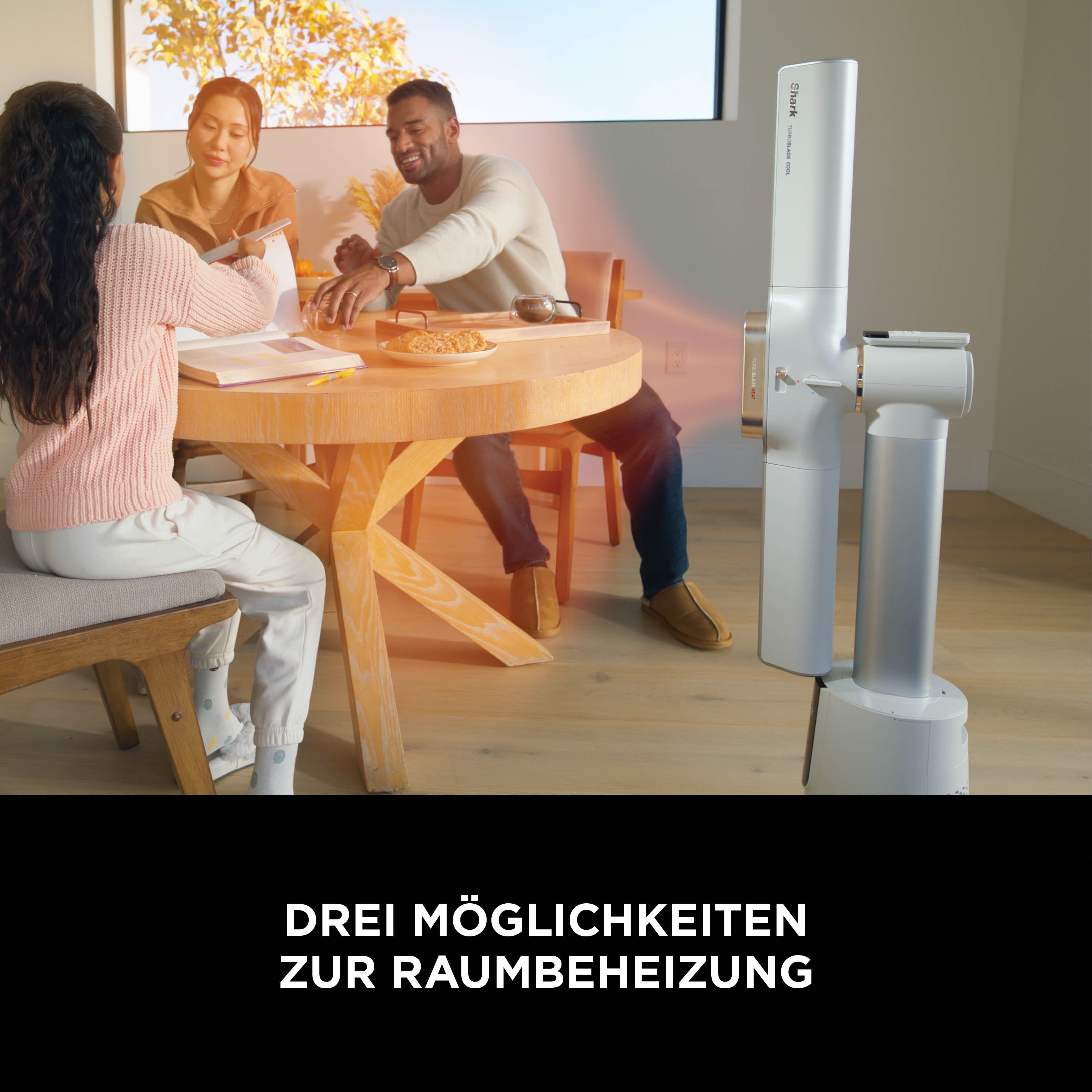 Shark TH200CHWH TurboBlade Kühlen + Heizen