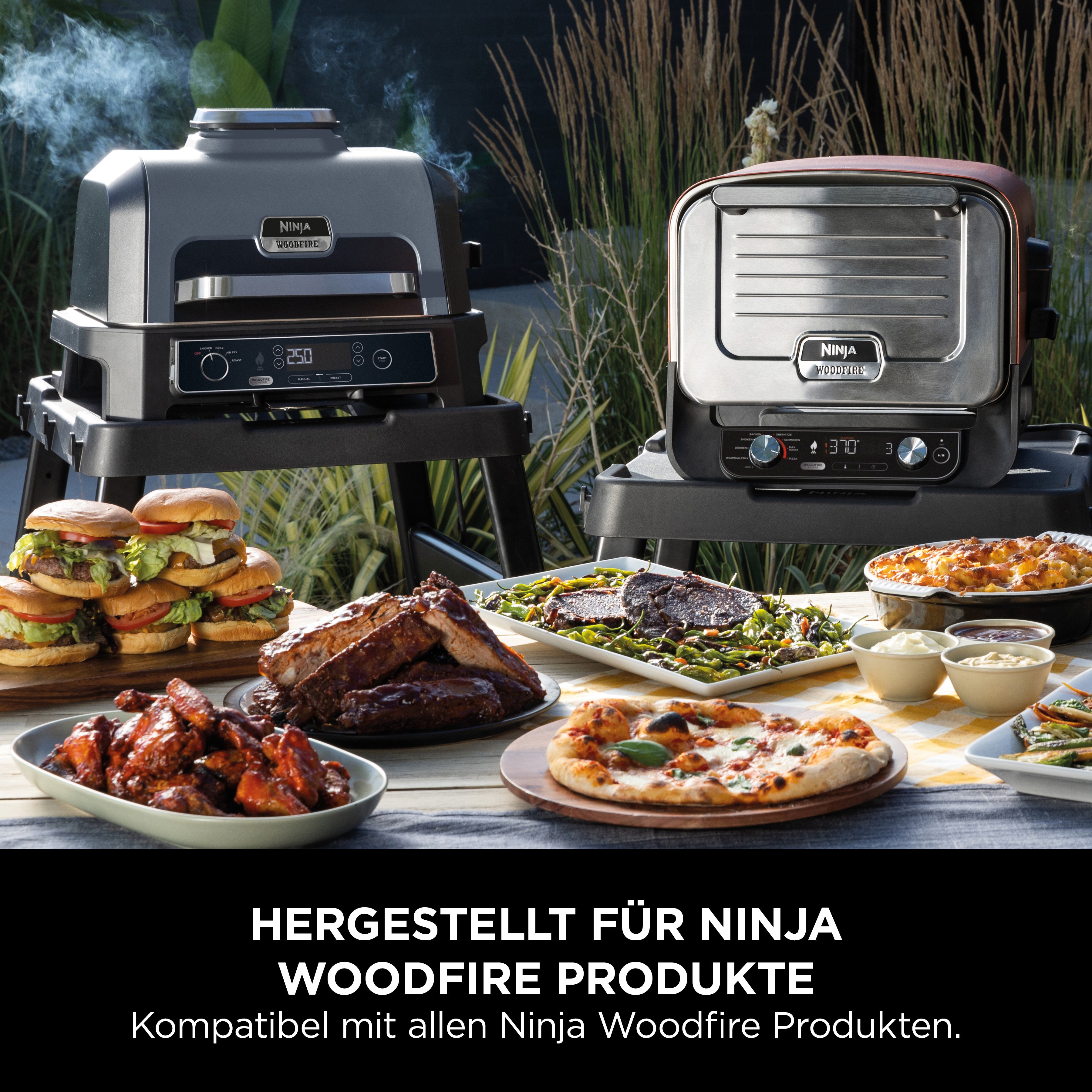 Ninja Woodfire höhenverstellbarer Ständer