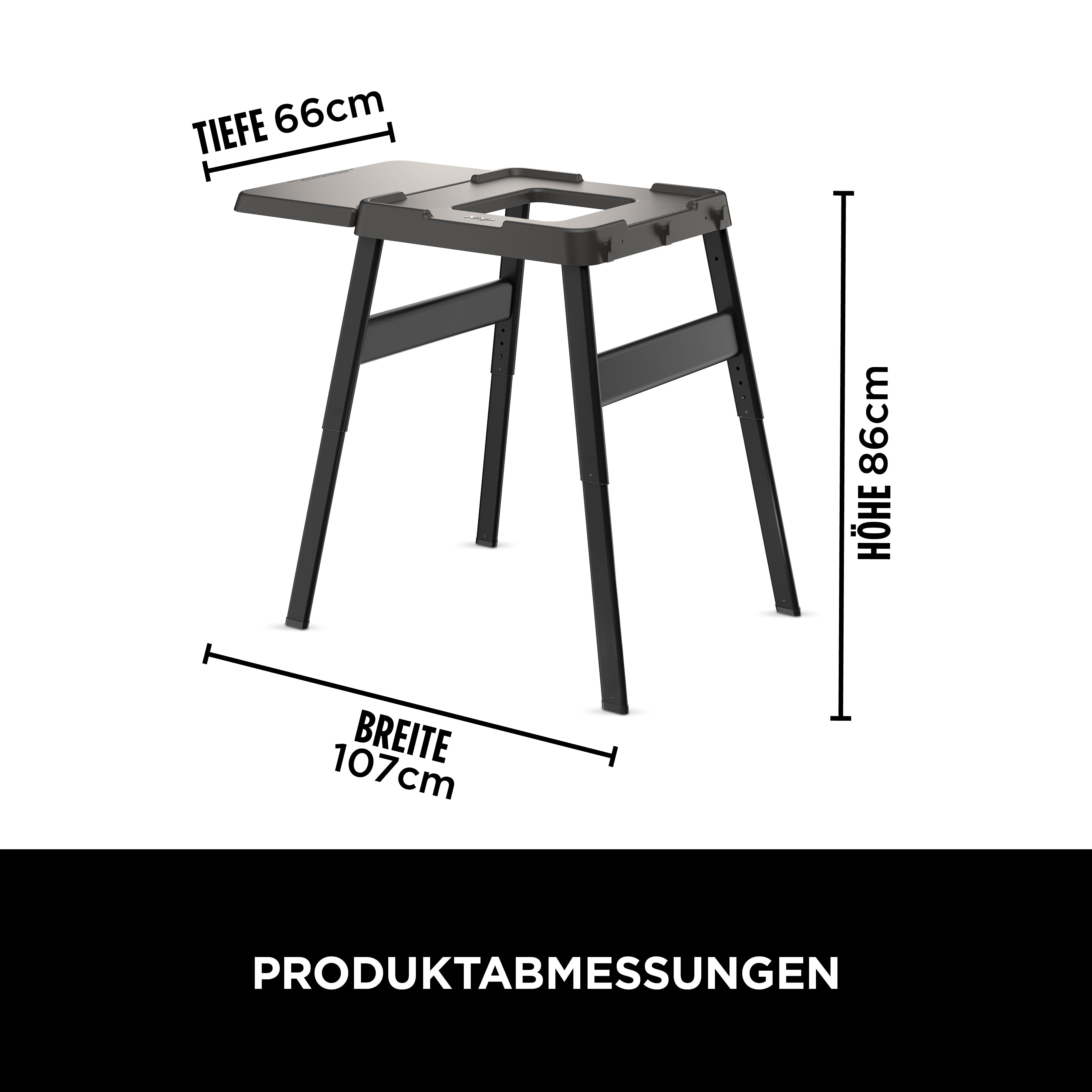 Ninja Woodfire höhenverstellbarer Ständer