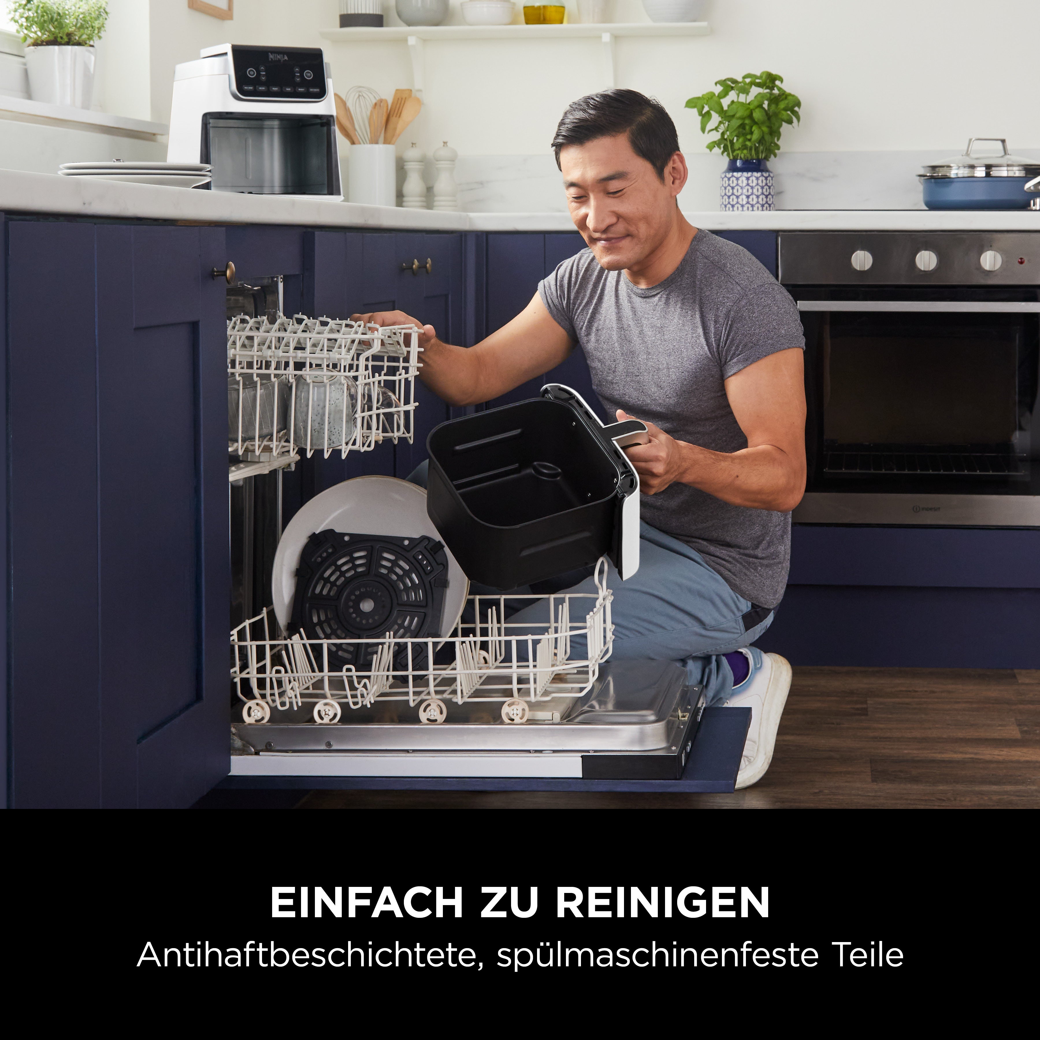 Ninja AF180CHWH Heissluftfritteuse Pro MAX