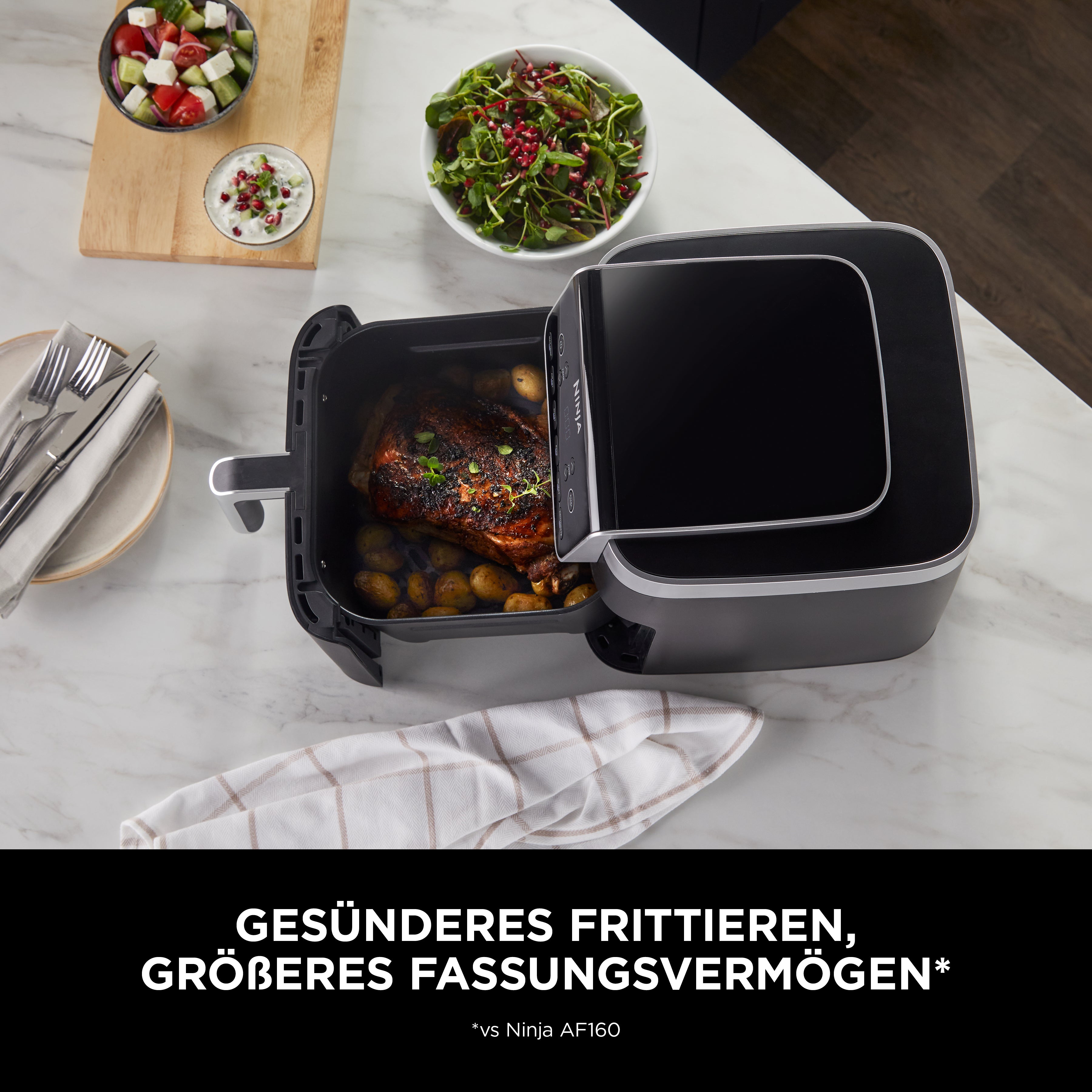 Ninja AF180CH Heissluftfritteuse Pro MAX