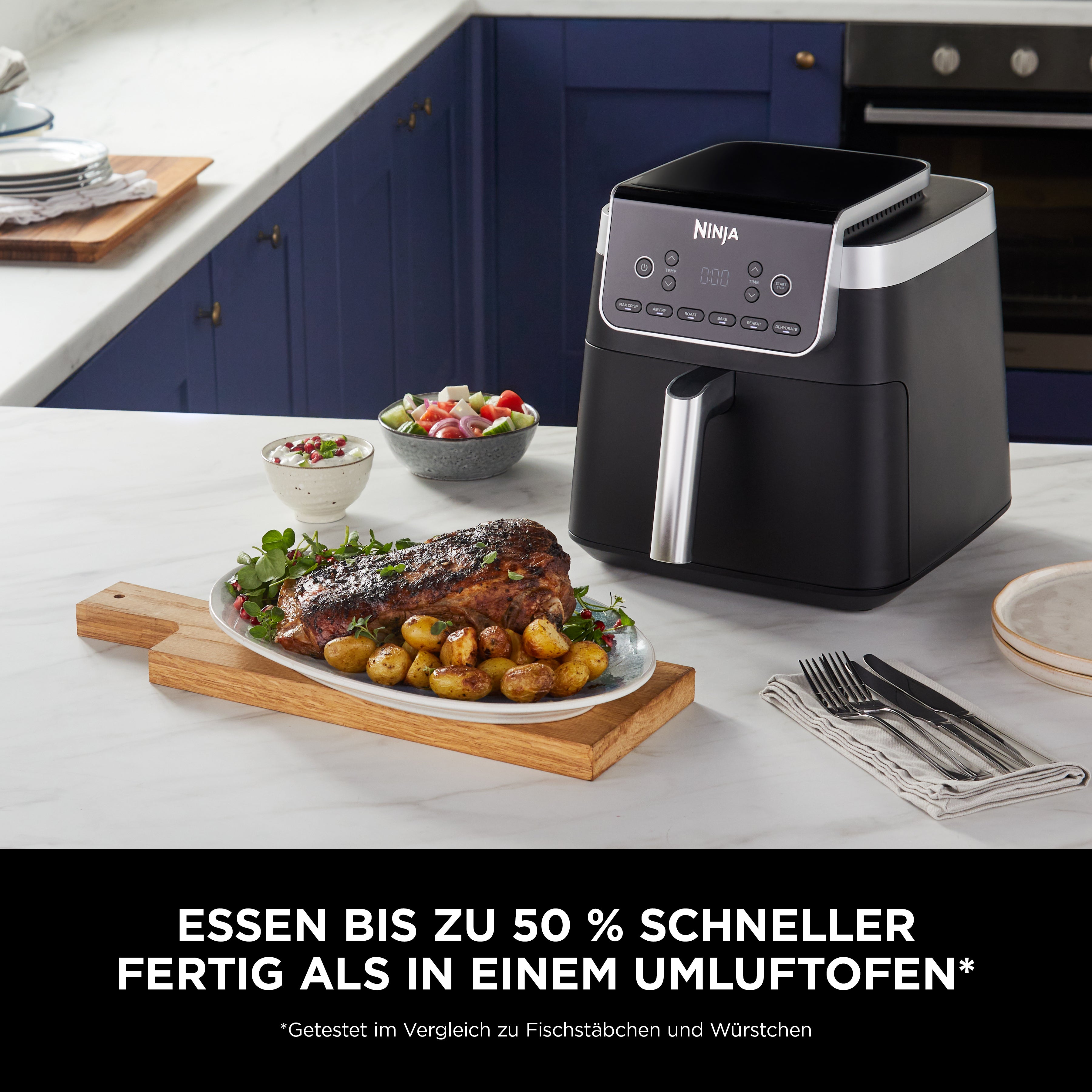 Ninja AF180CH Heissluftfritteuse Pro MAX