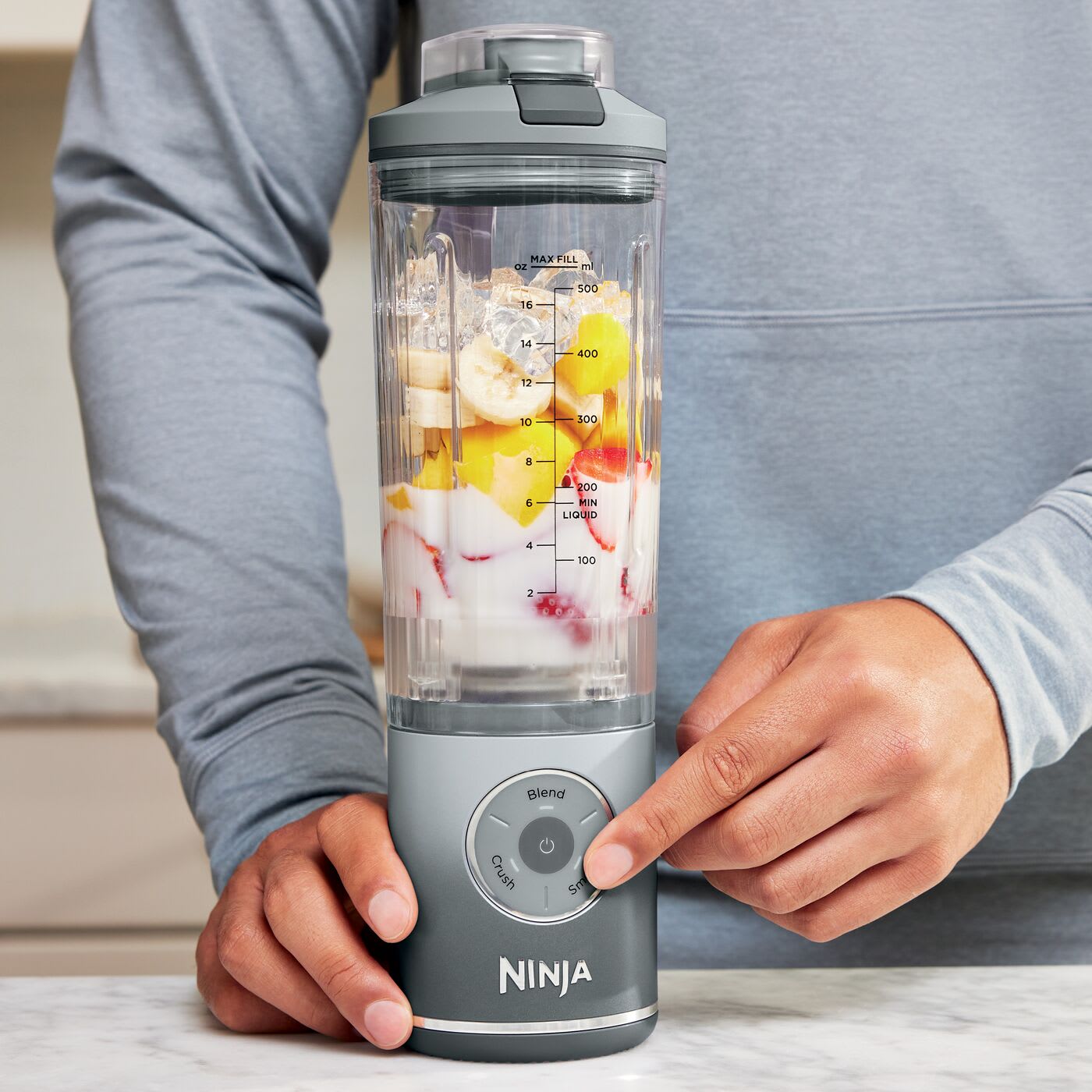 Ninja BC251EUSL Blast Max Kabelloser Mixer