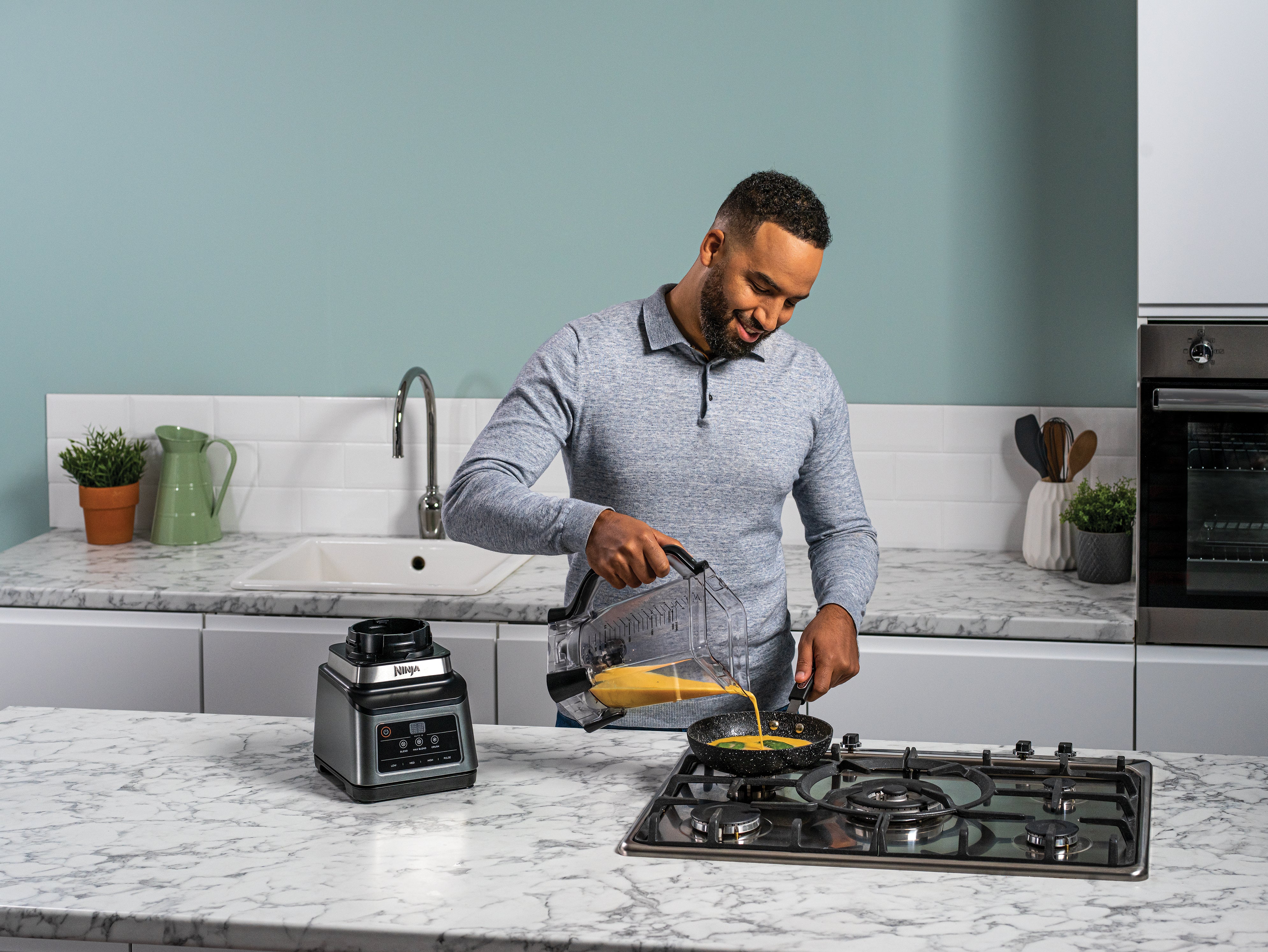Ninja BN750CH 2-in-1-Mixer mit Auto-iQ