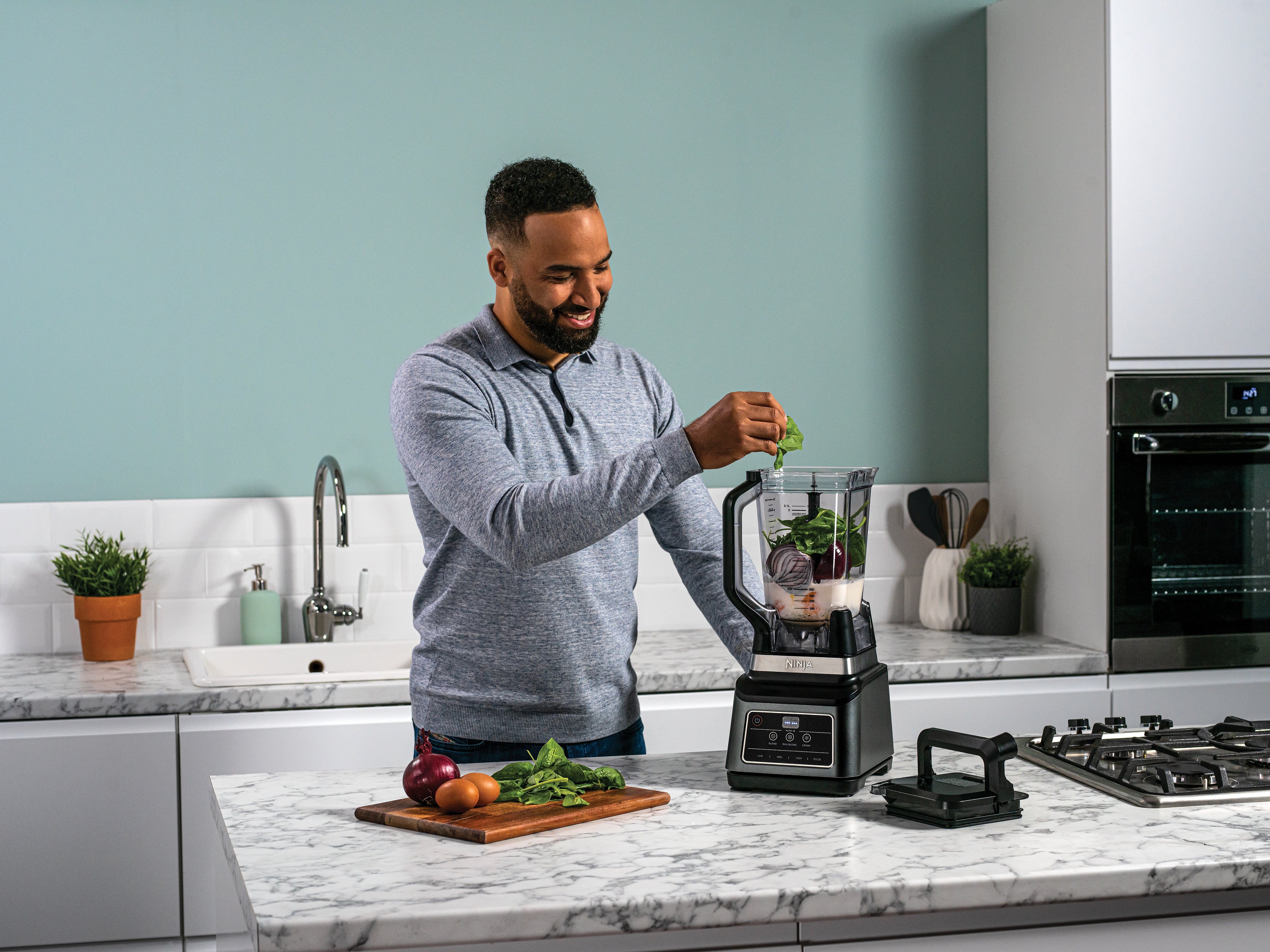 Ninja BN750CH 2-in-1-Mixer mit Auto-iQ