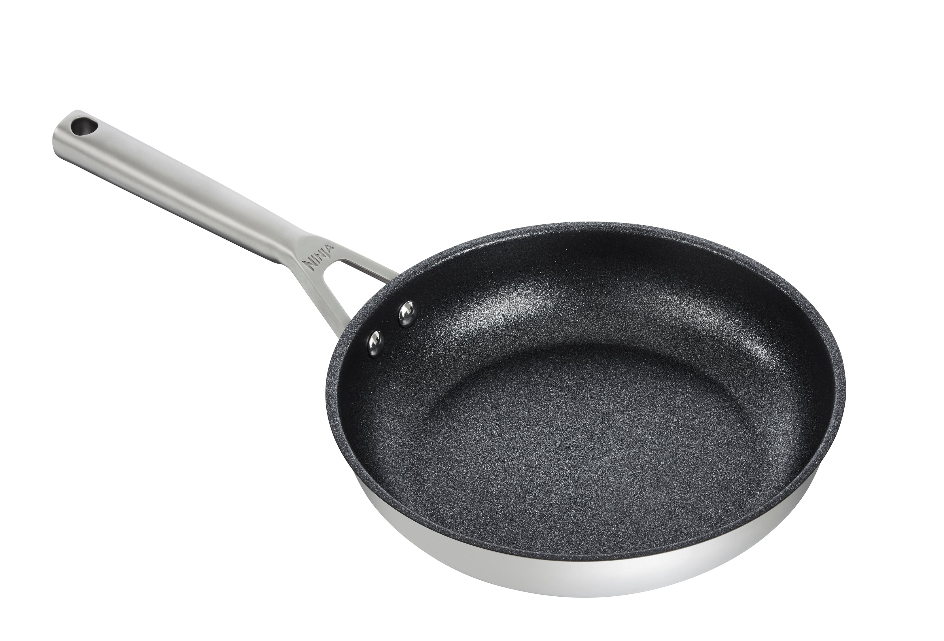 Ninja C60024DE ZEROSTICK Edelstahl-Pfanne 24cm