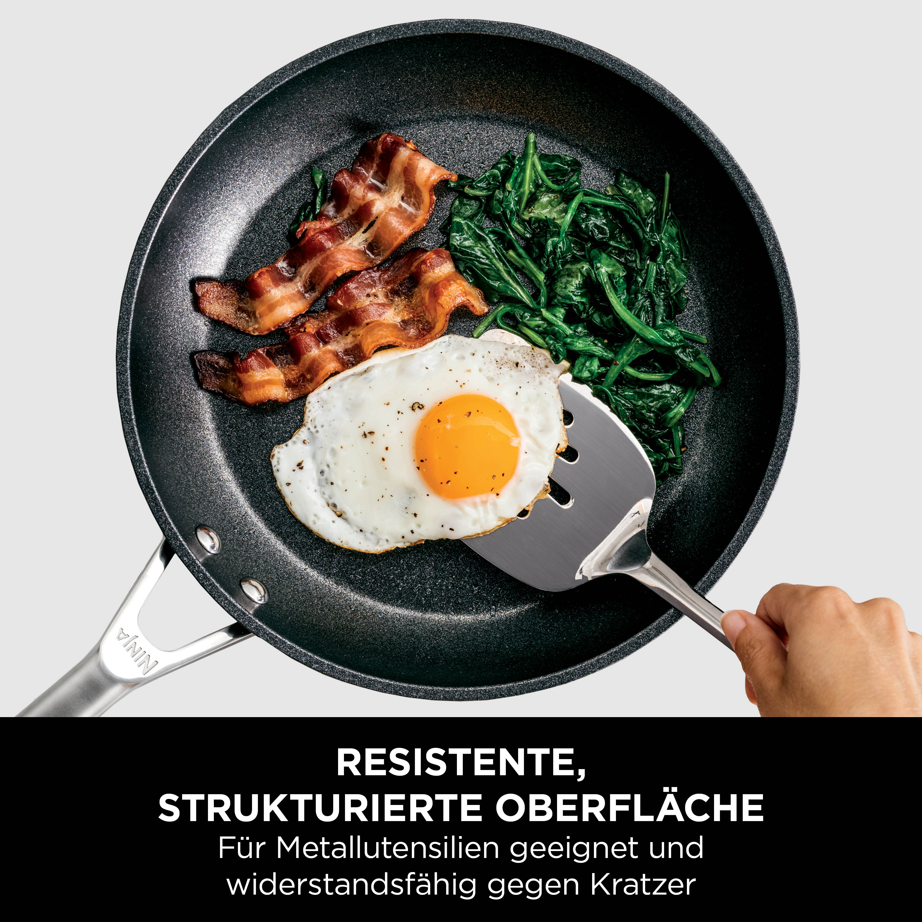 Ninja Foodi ZEROSTICK Edelstahl-Bratpfanne