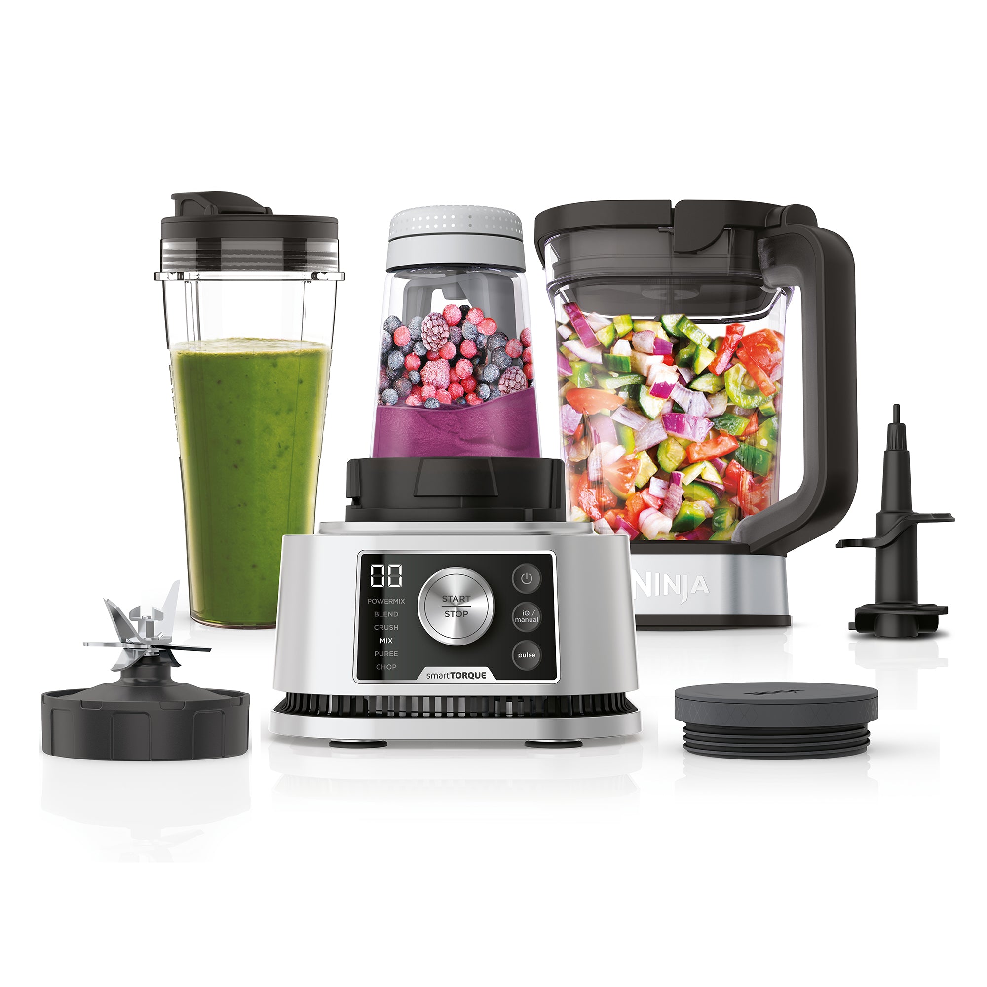 Ninja CB350CH Foodi 3-in-1 Power Nutri Mixer