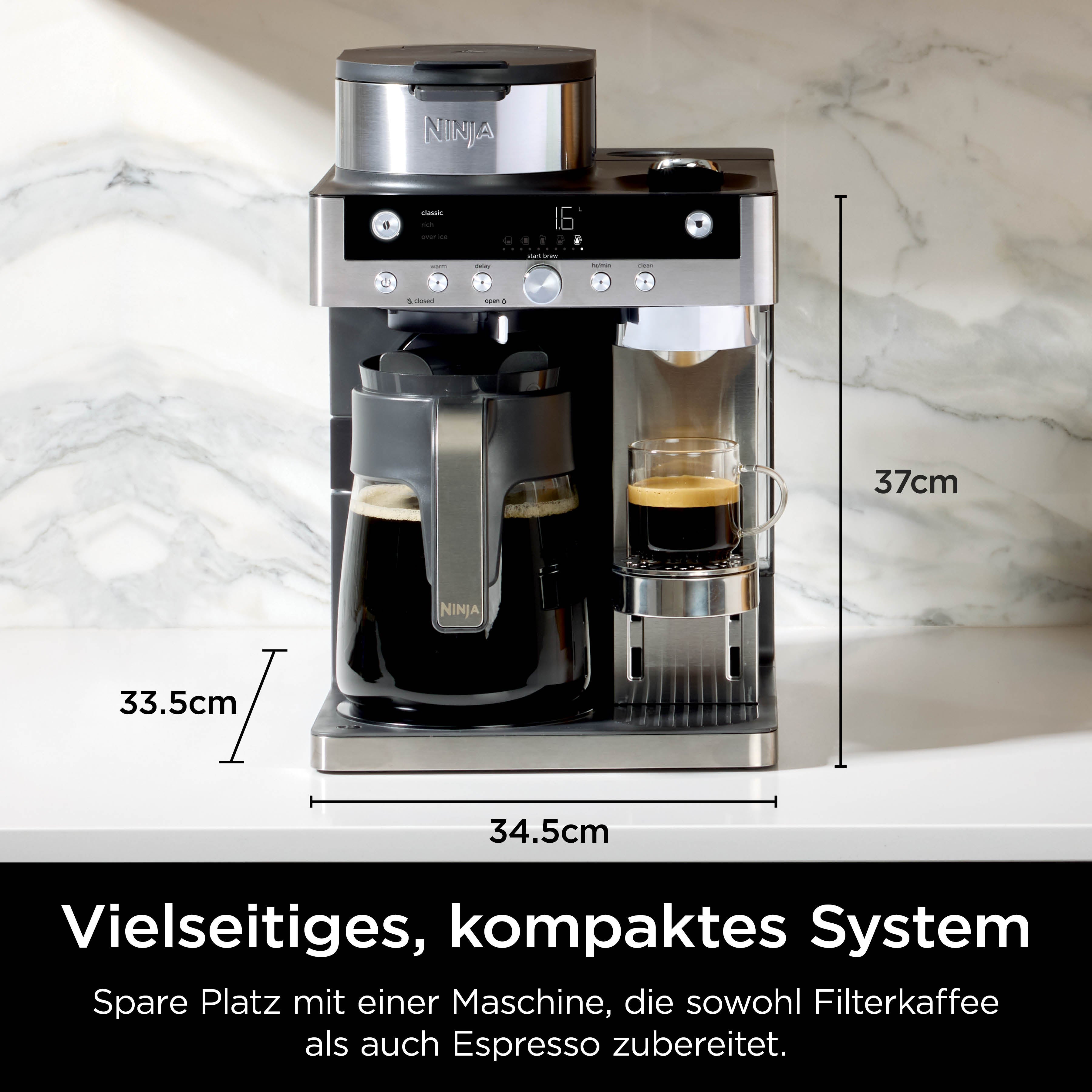 Ninja CFN802CH Prestige DualBrew-System