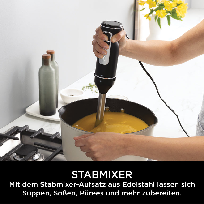 Ninja CI100CH Foodi 3-in-1 Hand & Stabmixer Set