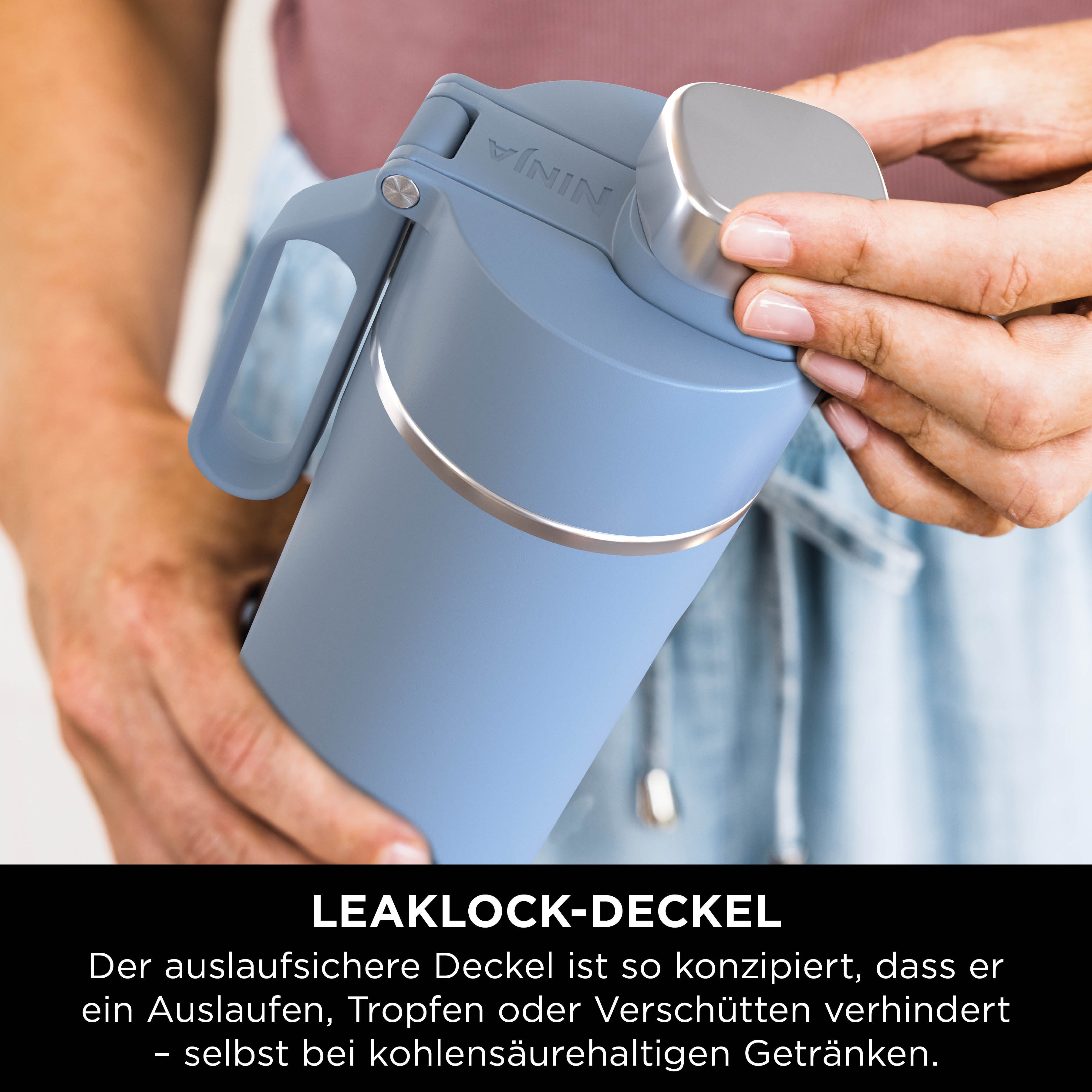 Ninja DW1801EUUKBL Thirsti 530 ml Reiseflasche