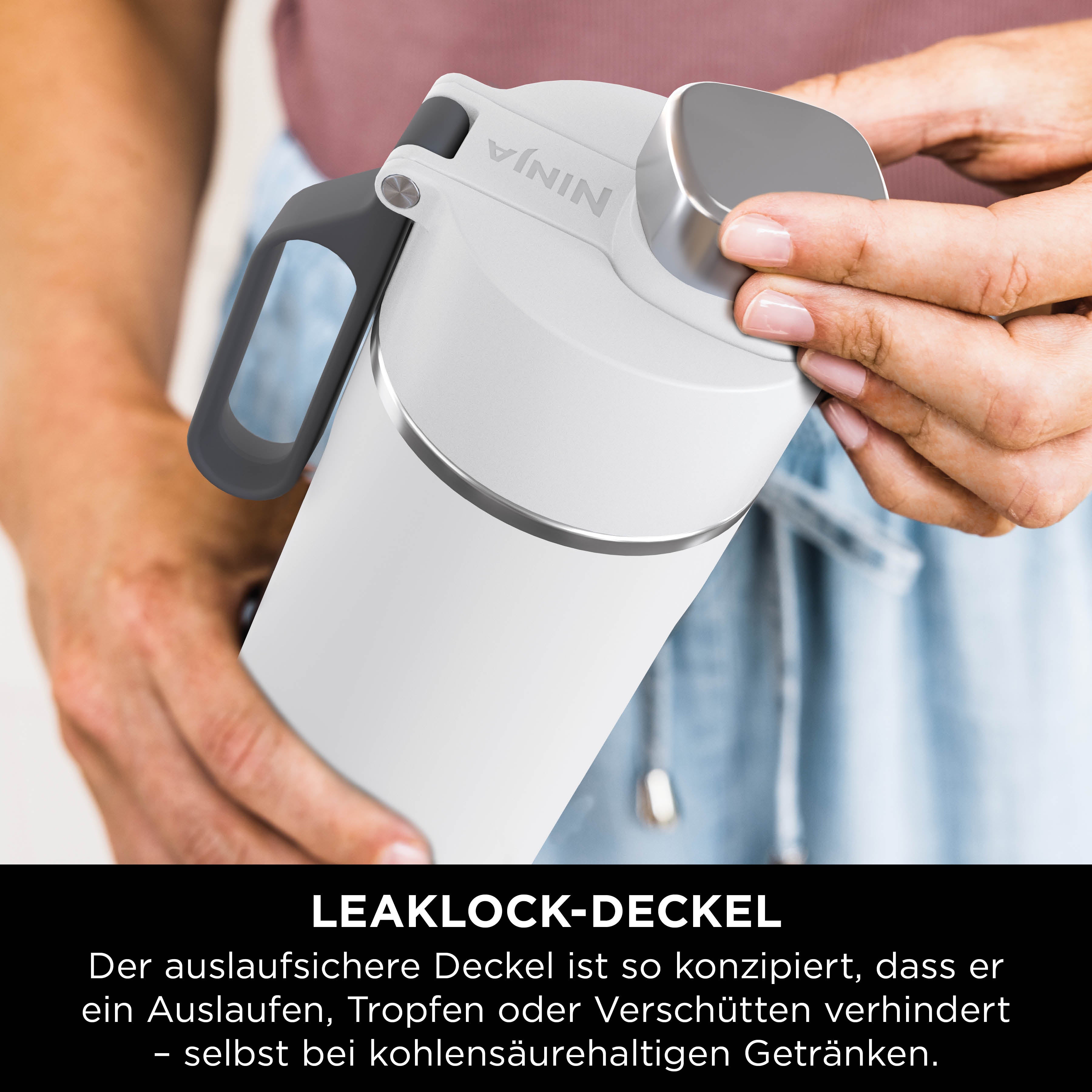 Ninja DW1801EUUKWH Thirsti 530 ml Reiseflasche