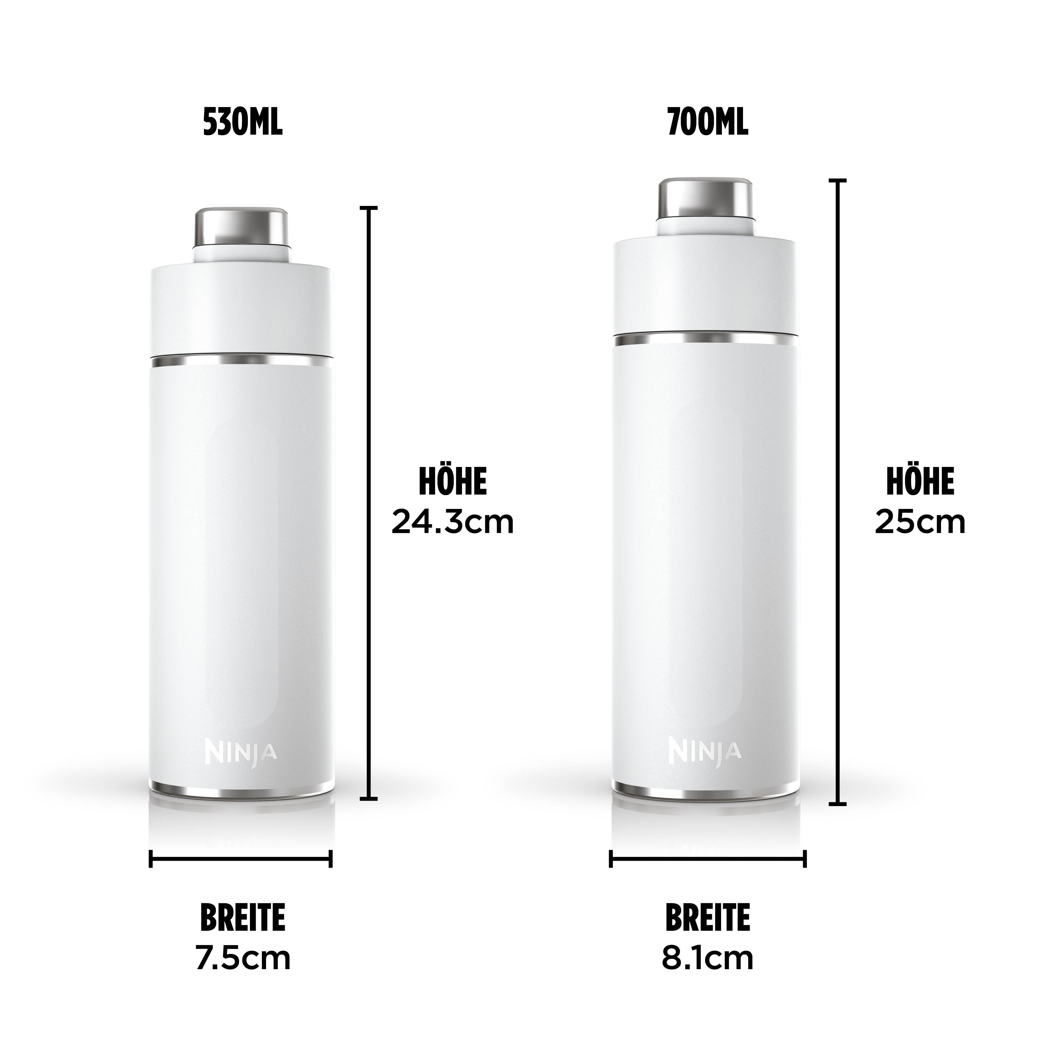 Ninja DW2401EUUKWH Thirsti 700 ml Reiseflasche