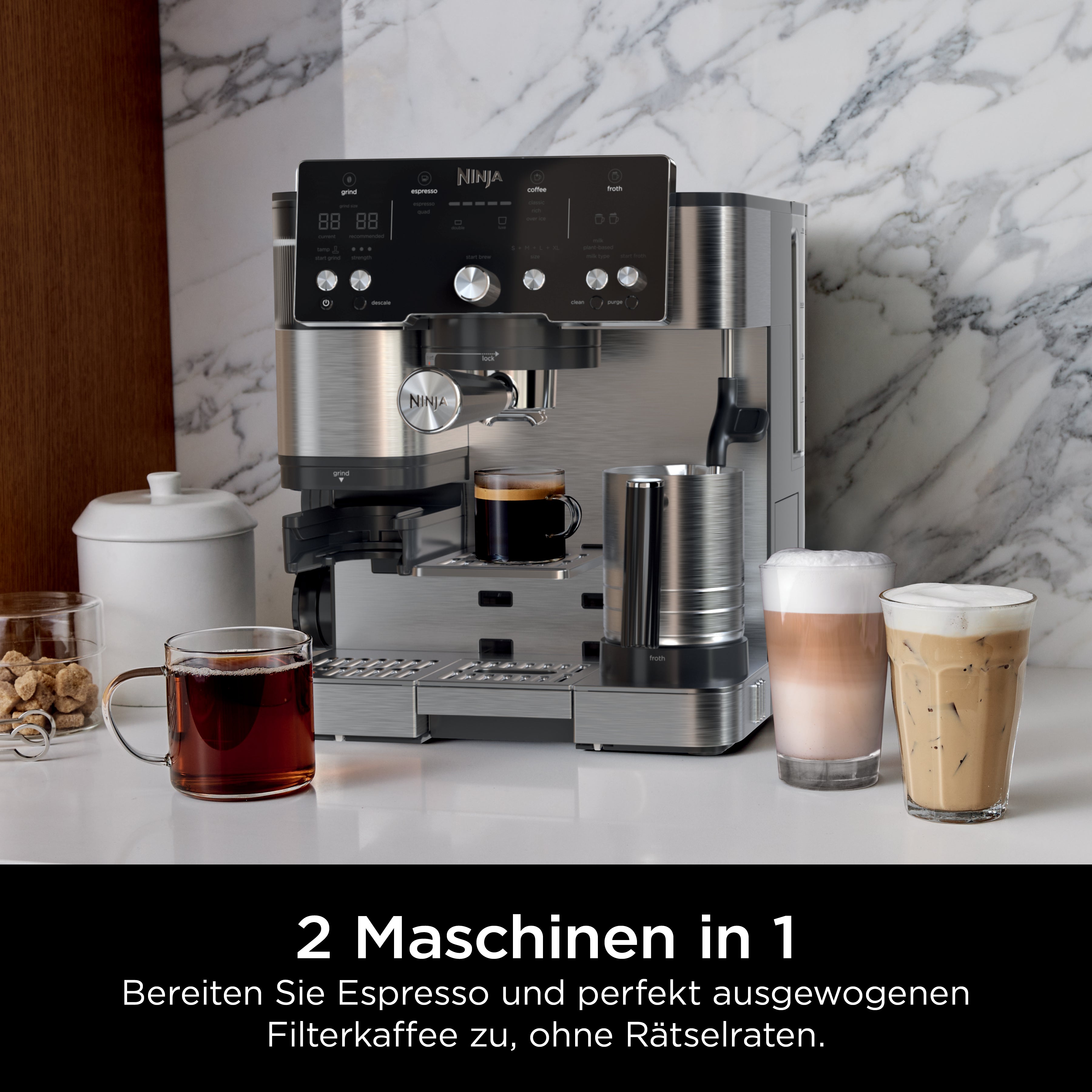 Ninja ES501CH Luxe Café Essential Kaffeemaschine