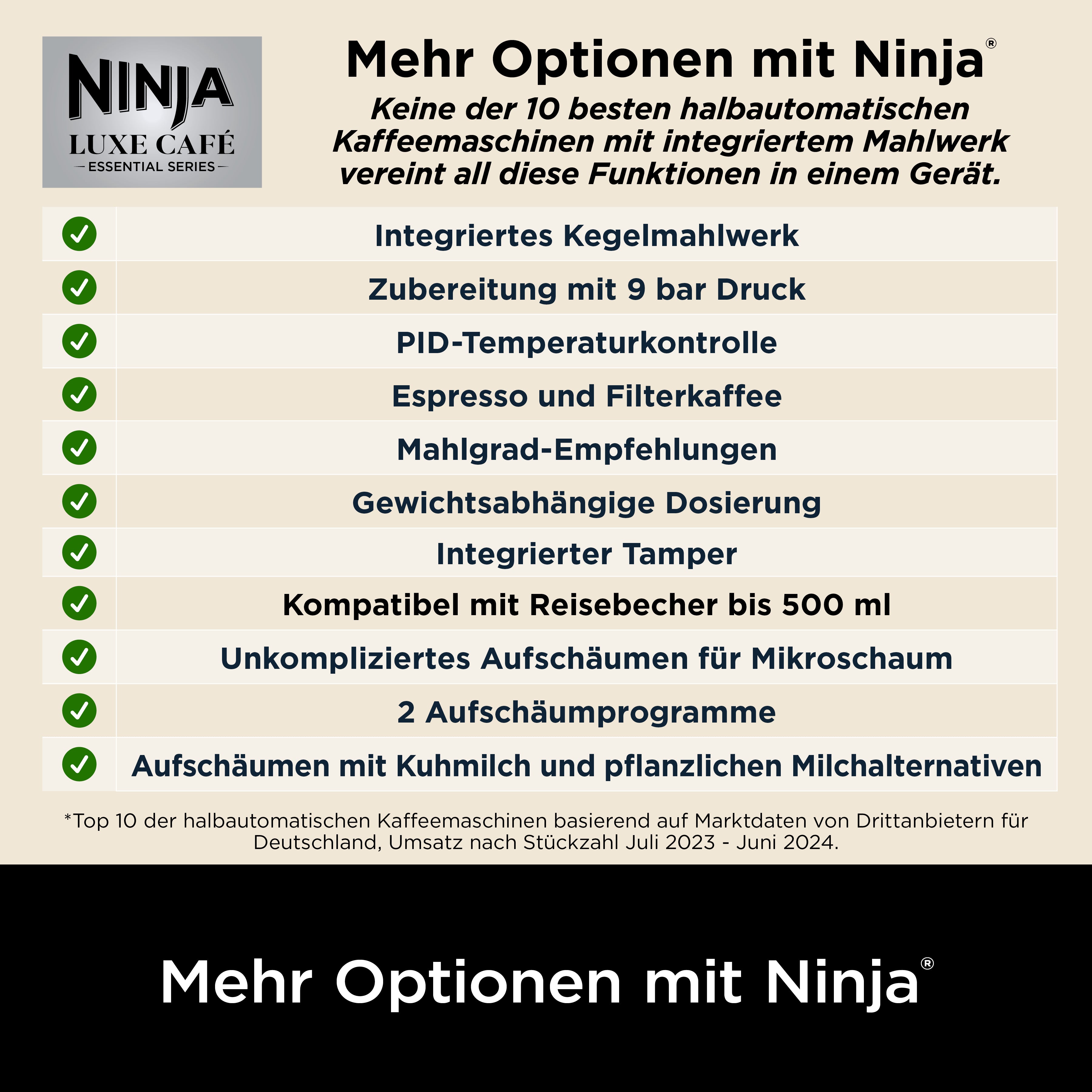 Ninja ES501CH Luxe Café Essential Kaffeemaschine