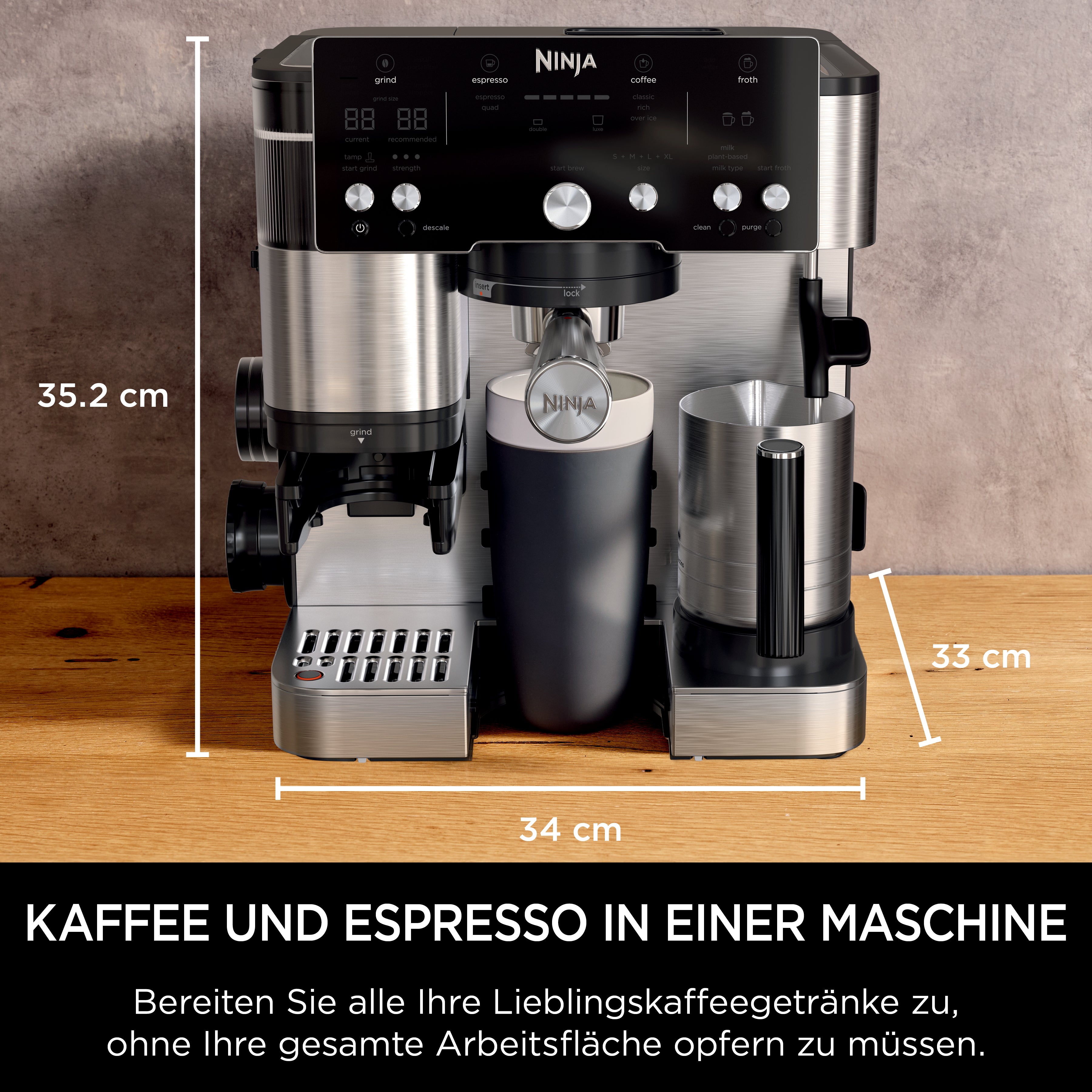 Ninja ES501CH Luxe Café Essential Kaffeemaschine