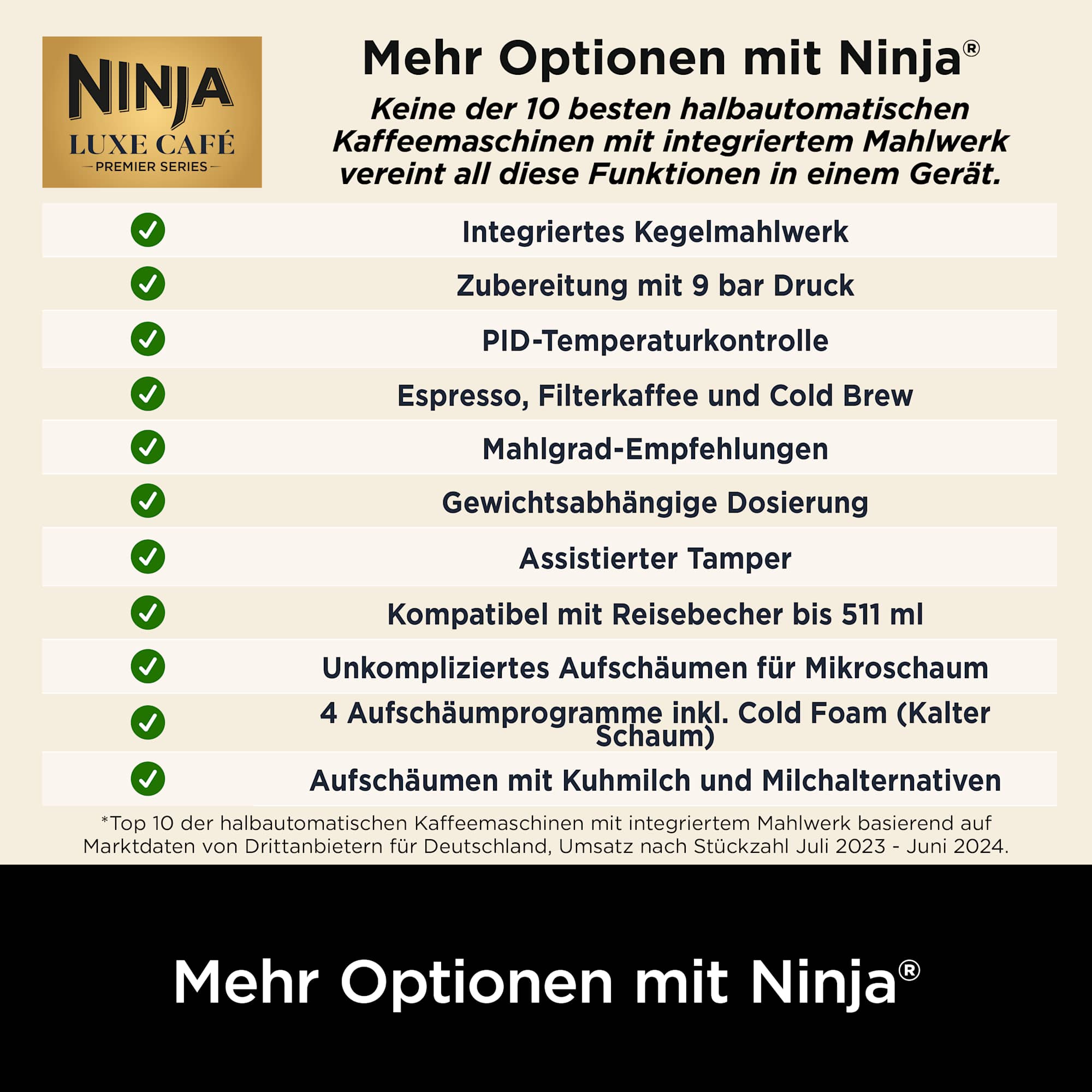 Ninja ES601CHCY Luxe Café Premier Kaffeemaschine