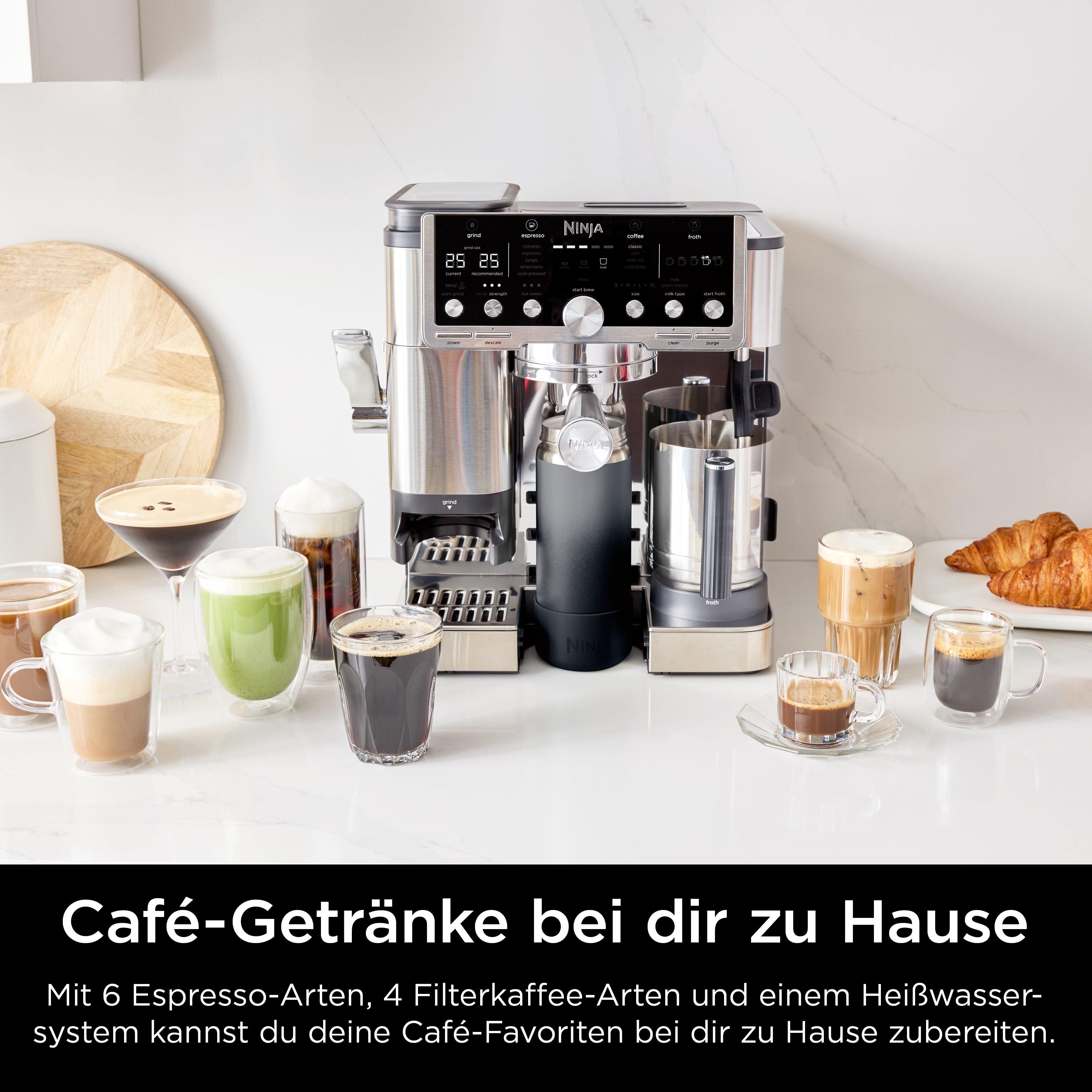 Ninja Luxe Café Premier Kaffeemaschine ES701CH