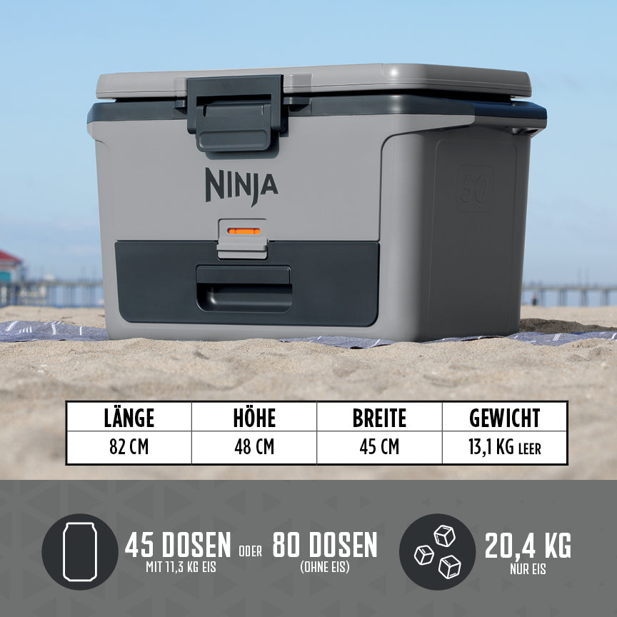 Ninja FrostVault 47 L Kühlbox mit Trockenzone